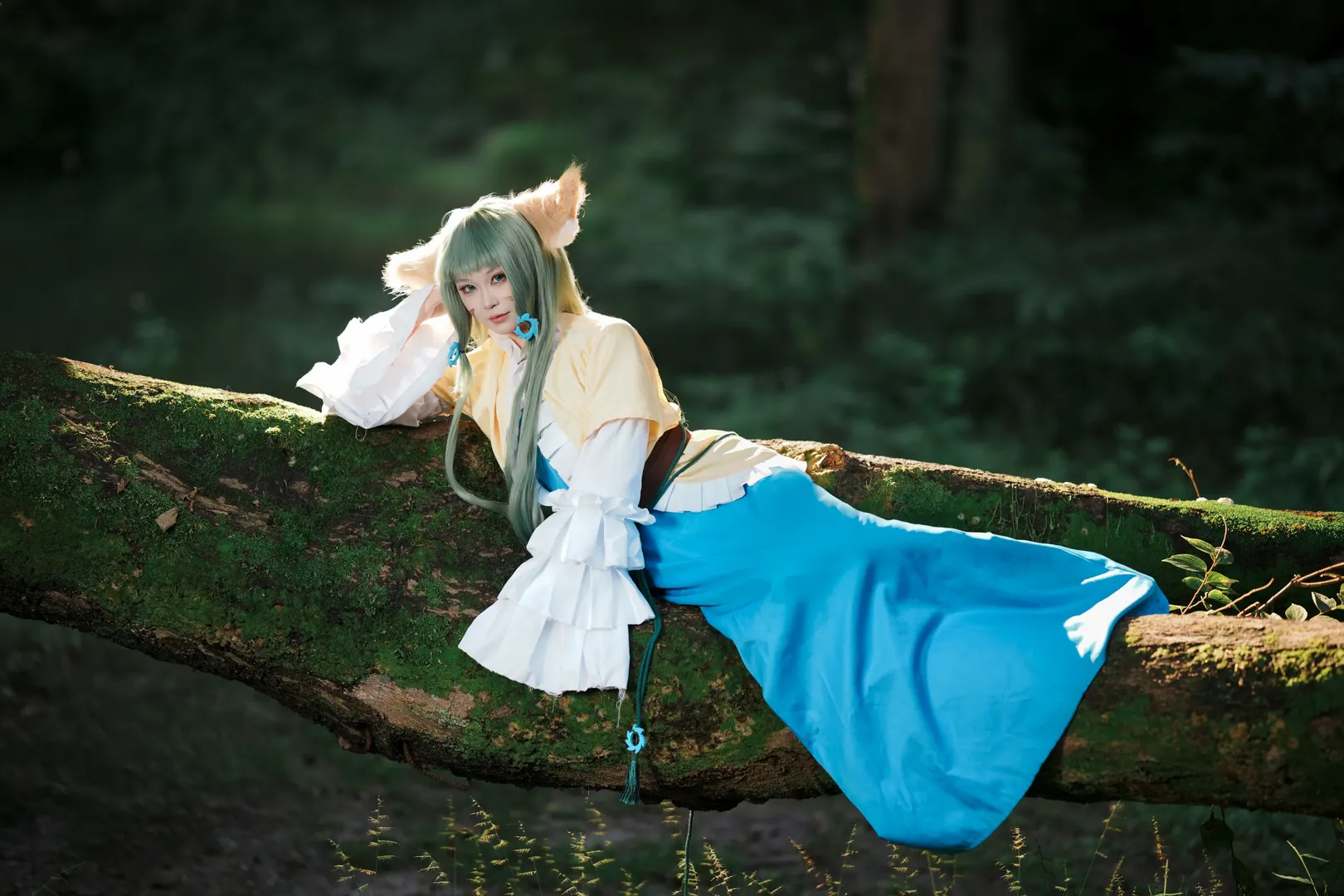 二次元摄影, 狐妖小红娘, Cosplay正片, 涂山容容cos, 森系外景 - 第7张