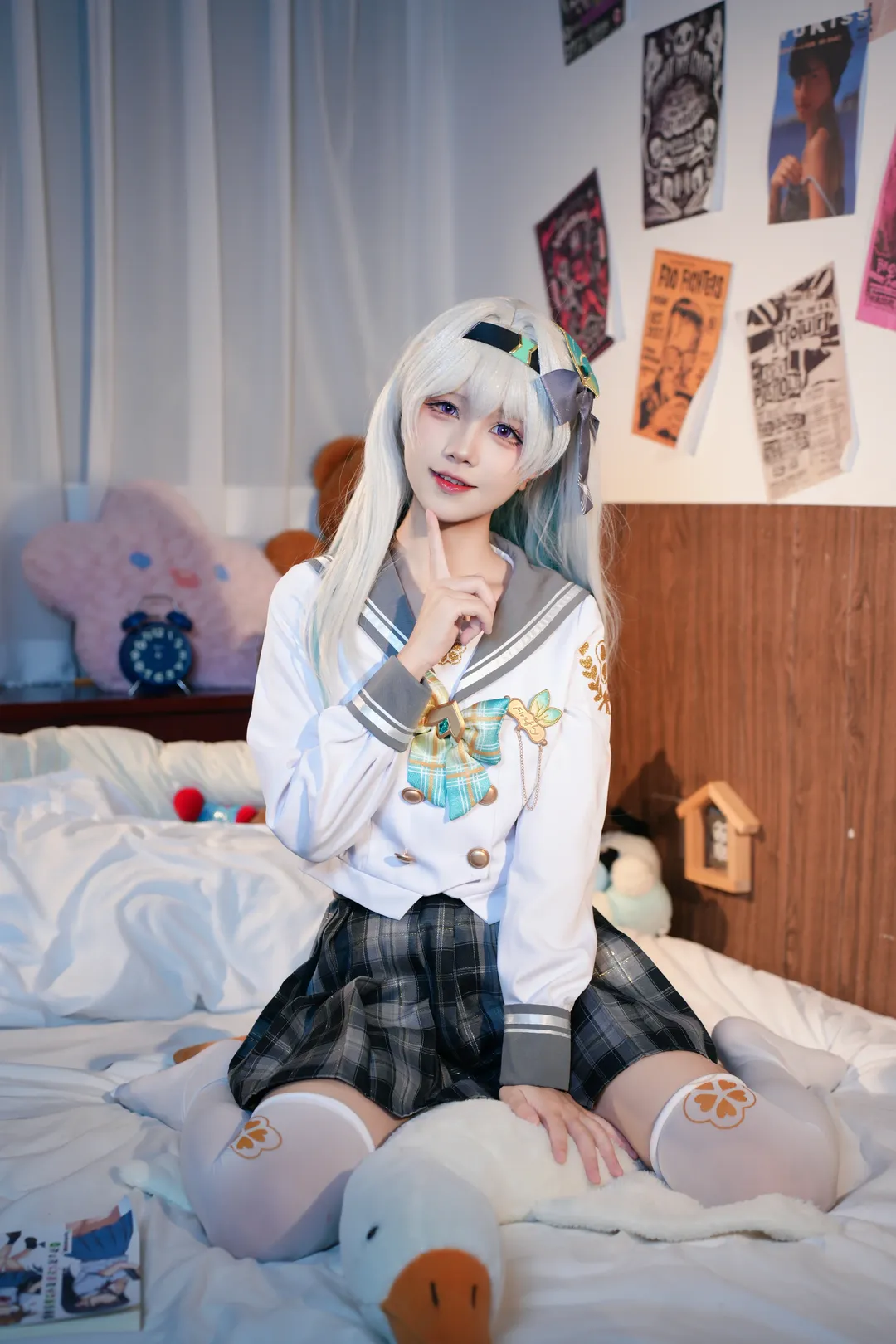 cosplay, 二次元攝影, 崩壞星穹鐵道, 流螢cos, jk制服 - 第10張