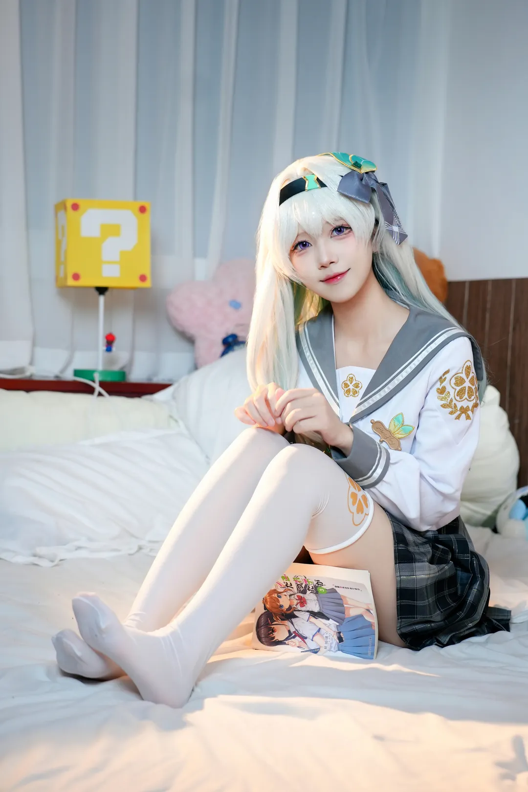 cosplay, 二次元攝影, 崩壞星穹鐵道, 流螢cos, jk制服 - 第2張