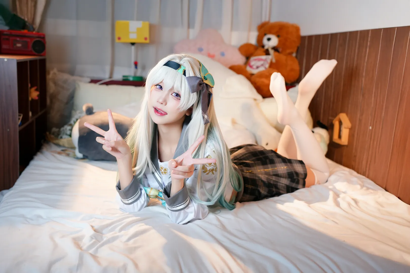 cosplay, 二次元攝影, 崩壞星穹鐵道, 流螢cos, jk制服 - 第6張
