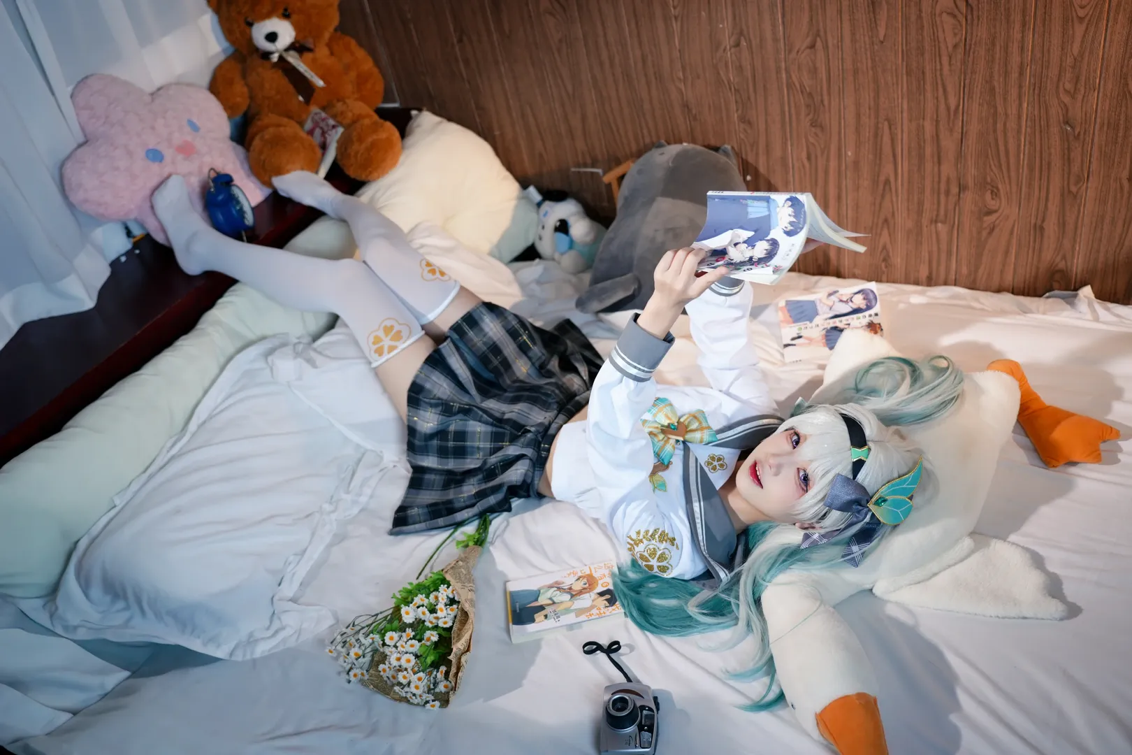 cosplay, 二次元攝影, 崩壞星穹鐵道, 流螢cos, jk制服 - 第8張