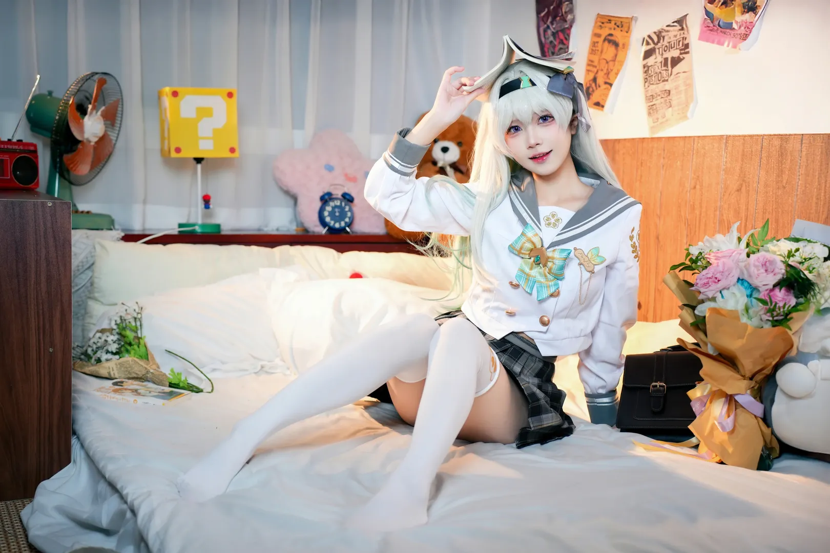 cosplay, 二次元攝影, 崩壞星穹鐵道, 流螢cos, jk制服 - 第9張