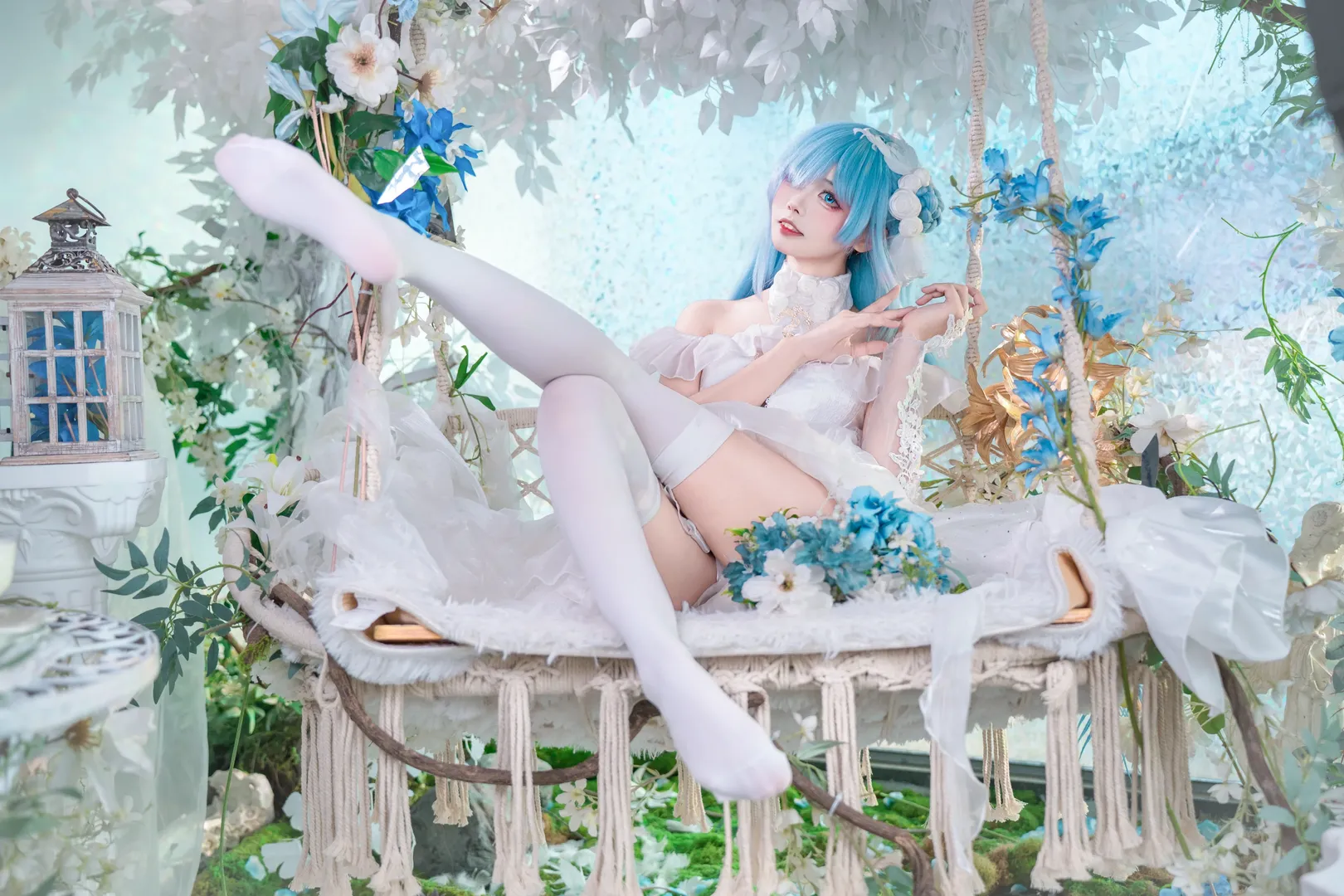 碧蓝航线, cos正片, 花嫁cos, 雅努斯cos, 梦幻写真