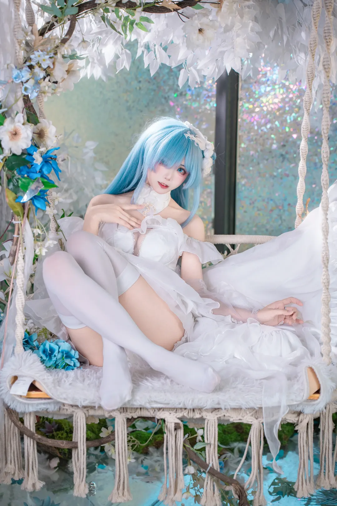 碧蓝航线, cos正片, 花嫁cos, 雅努斯cos, 梦幻写真 - 第5张