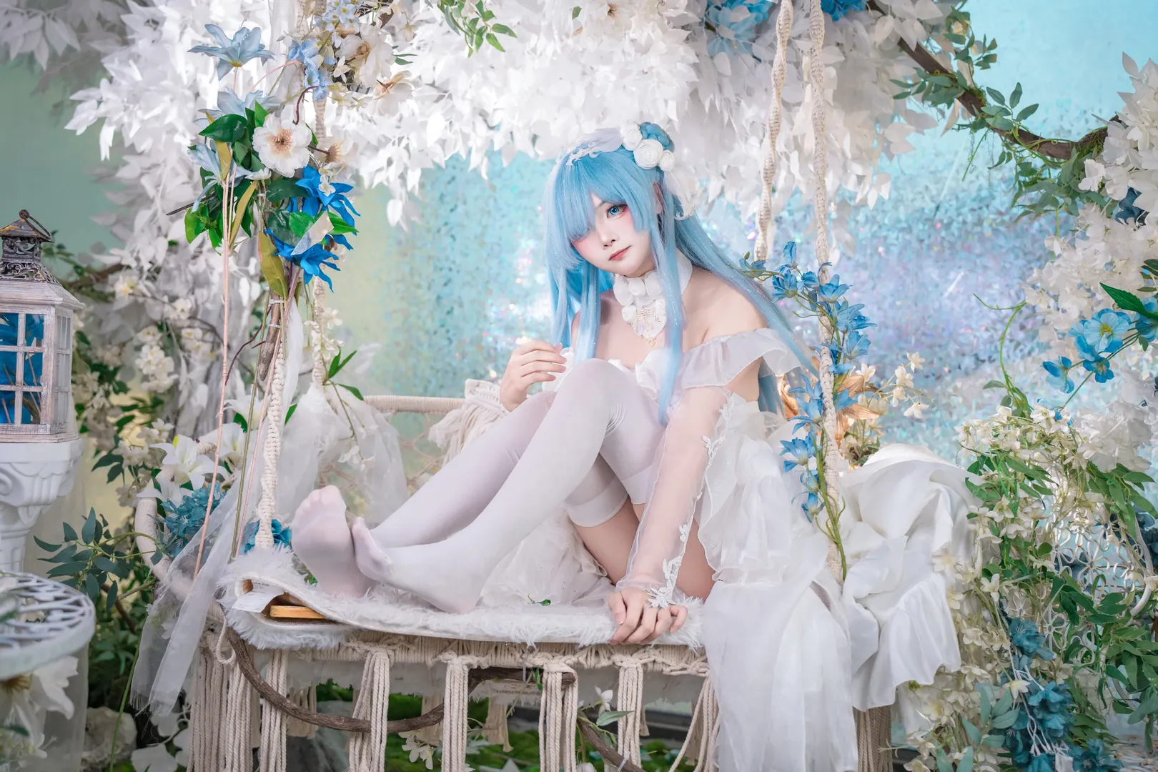 碧蓝航线, cos正片, 花嫁cos, 雅努斯cos, 梦幻写真 - 第7张