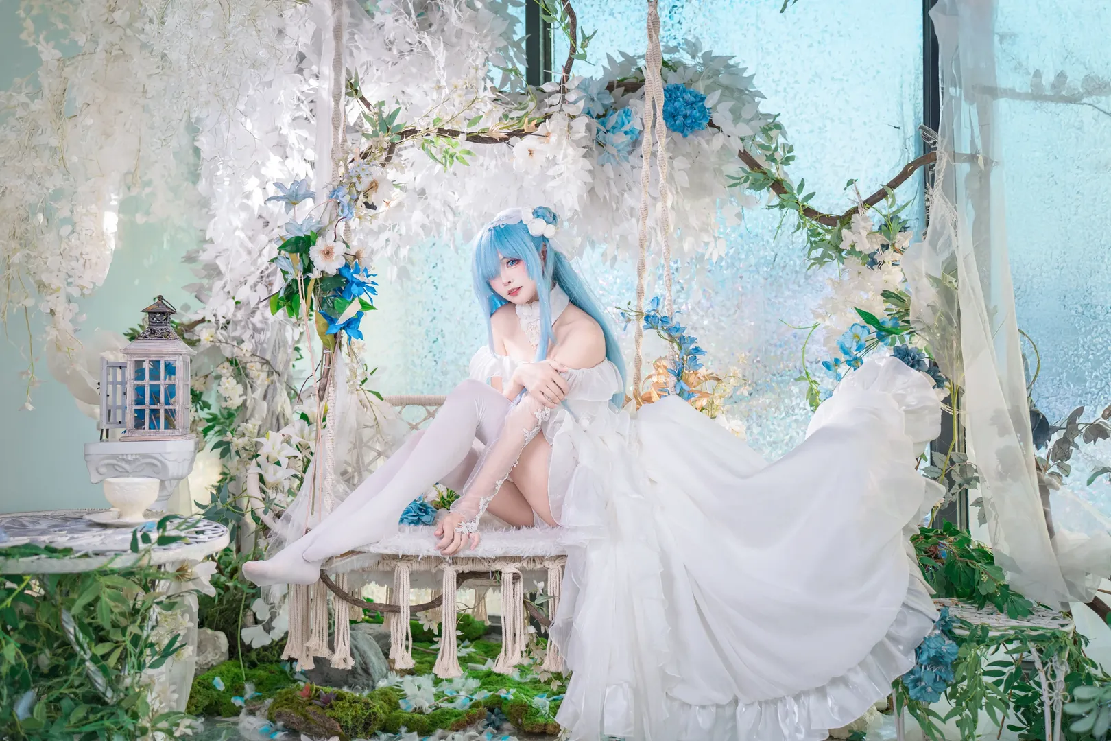 碧蓝航线, cos正片, 花嫁cos, 雅努斯cos, 梦幻写真 - 第9张