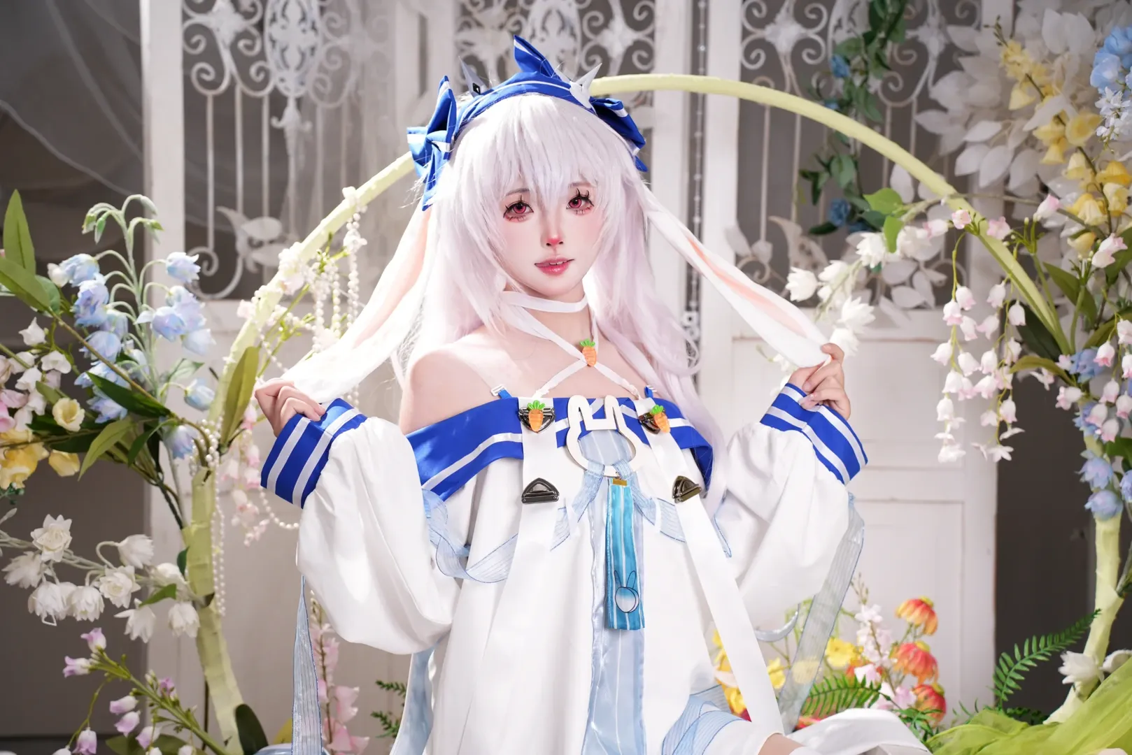二次元摄影, 碧蓝航线, 萌系少女, 拉菲IIcos, 渐变长筒袜 - 第7张