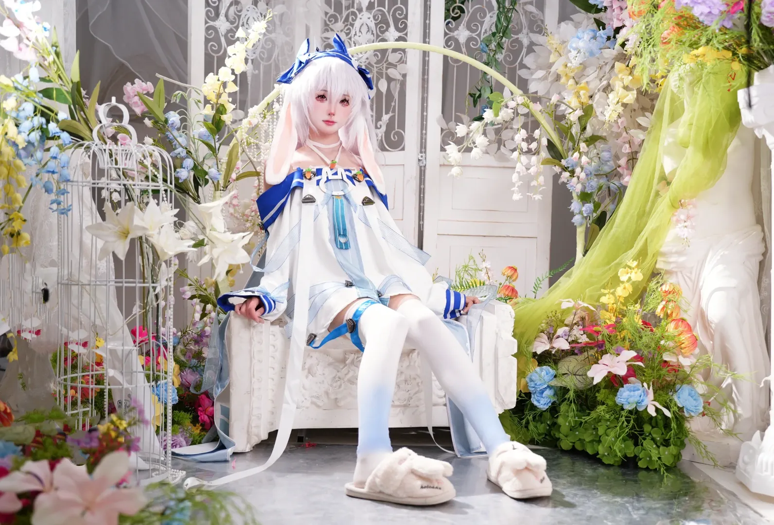二次元摄影, 碧蓝航线, 萌系少女, 拉菲IIcos, 渐变长筒袜 - 第8张