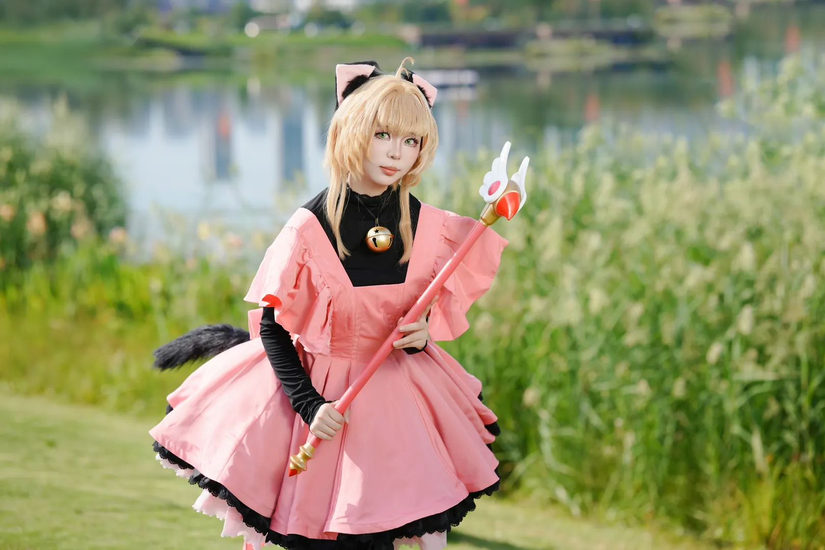 二次元摄影, cos正片, 魔法少女, 小樱cos, 魔卡少女樱 - 第6张