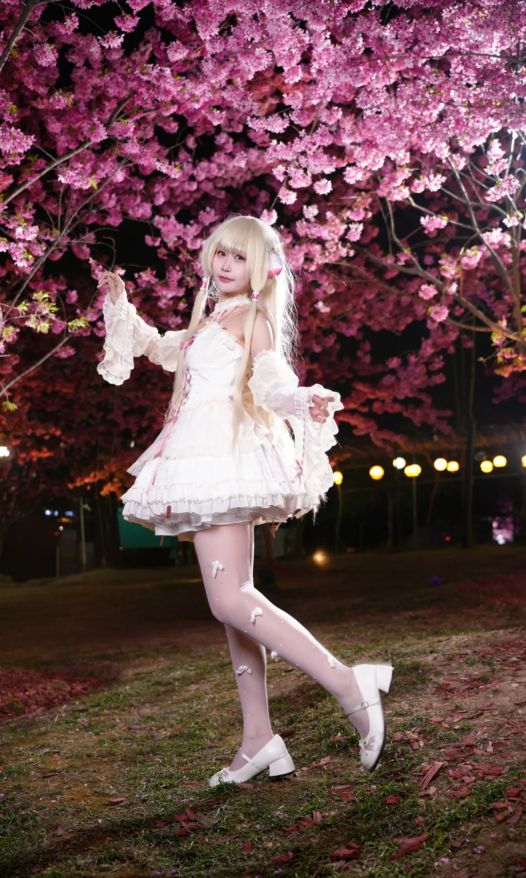 小叽cos, 人形电脑天使心, cosplay摄影, 樱花正片, 梦幻天使风 - 第3张