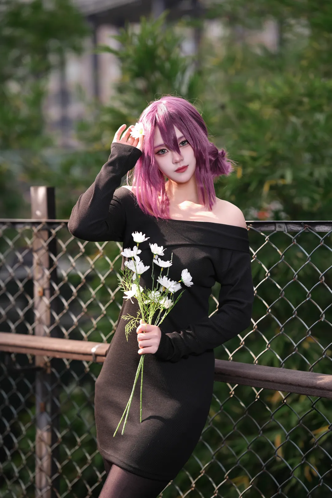 二次元摄影, 电锯人, cosplay正片, 氛围感穿搭, 蕾赛cos