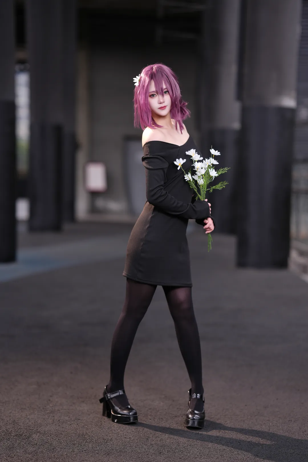 二次元摄影, 电锯人, cosplay正片, 氛围感穿搭, 蕾赛cos - 第4张