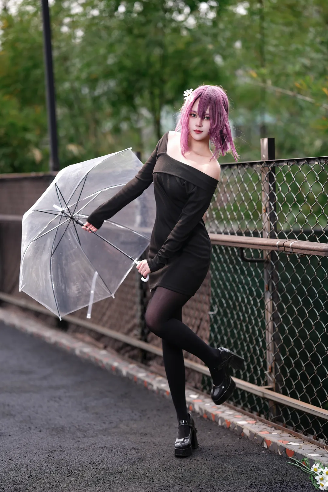 二次元摄影, 电锯人, cosplay正片, 氛围感穿搭, 蕾赛cos - 第5张