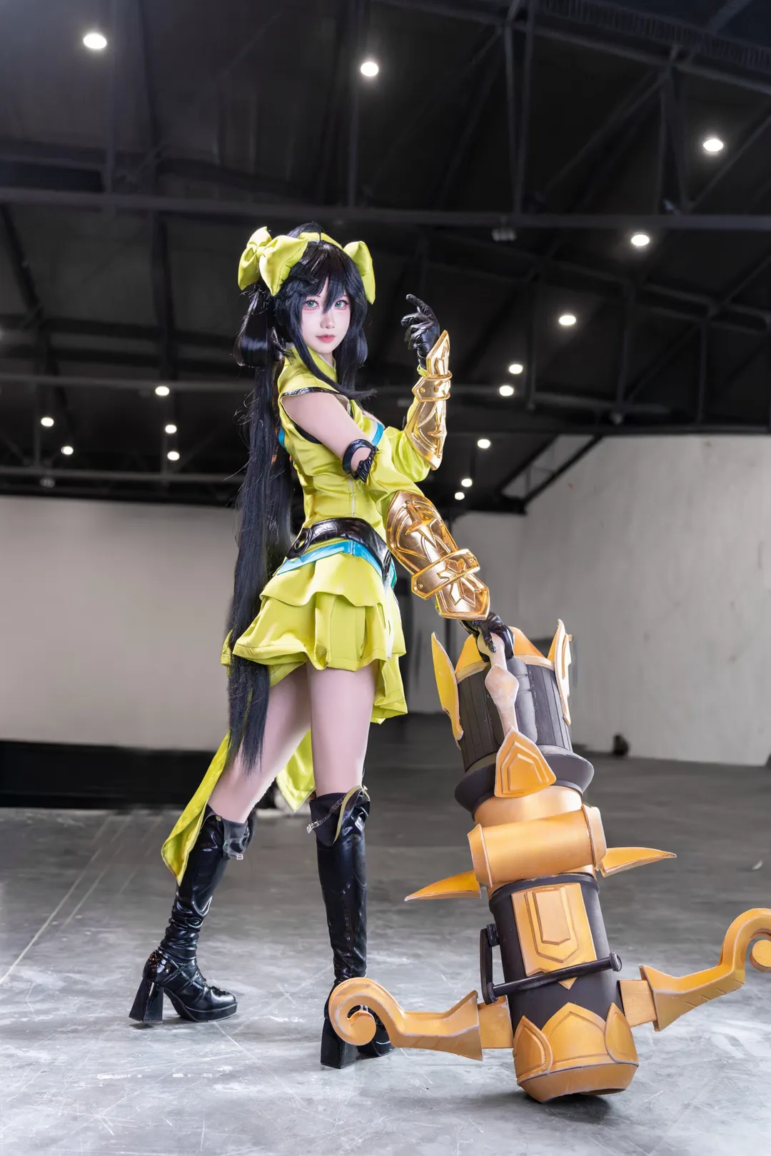 Cosplay photography, World Line Anime Convention, Sun Shangxiang cosplay, Anime convention photos, Mecha style outfit