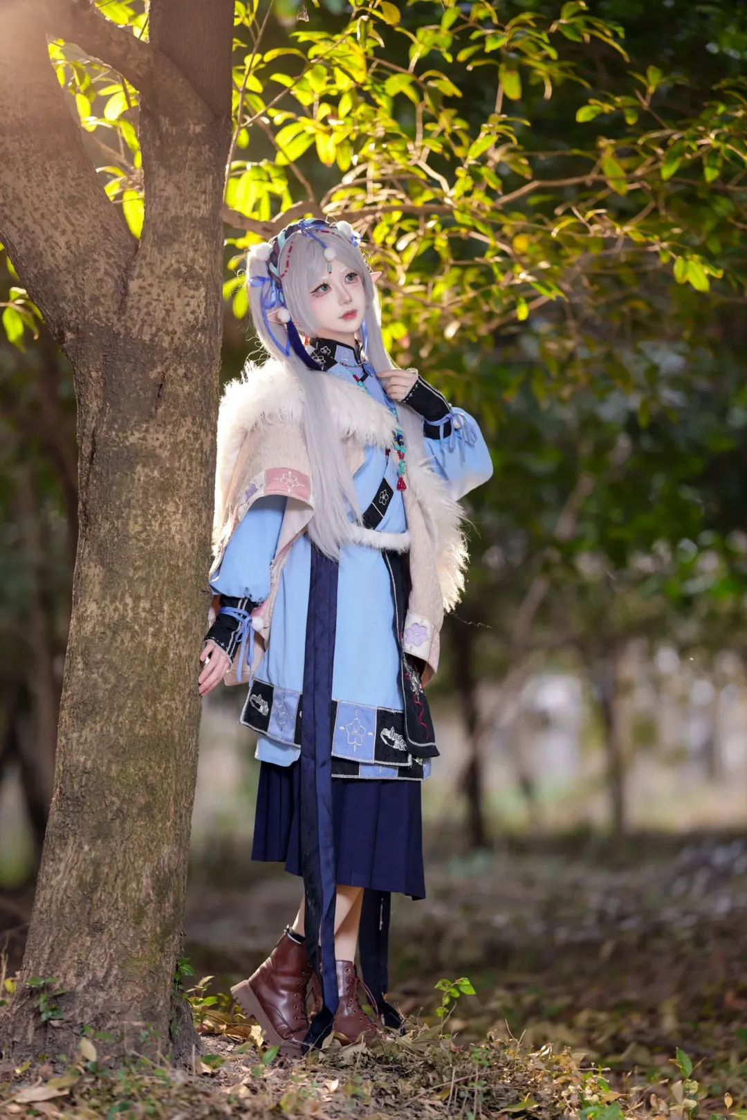 二次元摄影, 户外写真, 芙莉莲cos, cosplay正片, 森系外景 - 第1张