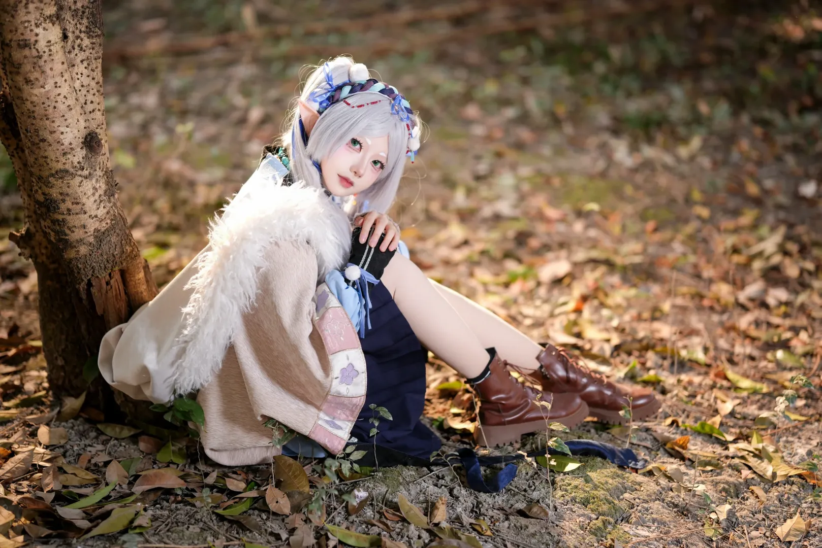 二次元摄影, 户外写真, 芙莉莲cos, cosplay正片, 森系外景 - 第2张