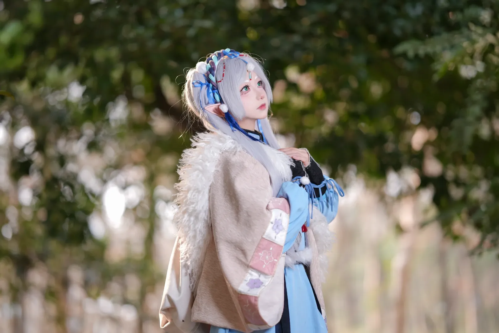 二次元摄影, 户外写真, 芙莉莲cos, cosplay正片, 森系外景 - 第3张