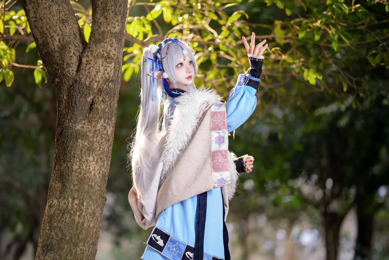二次元摄影, 户外写真, 芙莉莲cos, cosplay正片, 森系外景 - 第4张