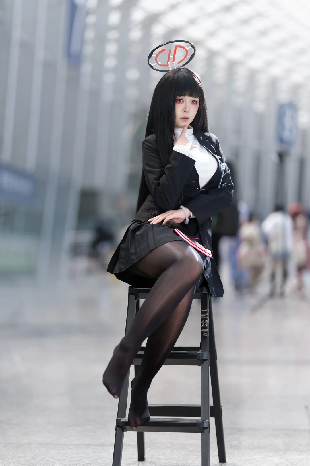 cosplay, 二次元摄影, 蔚蓝档案, 漫展返图, 调月莉音cos - 第1张