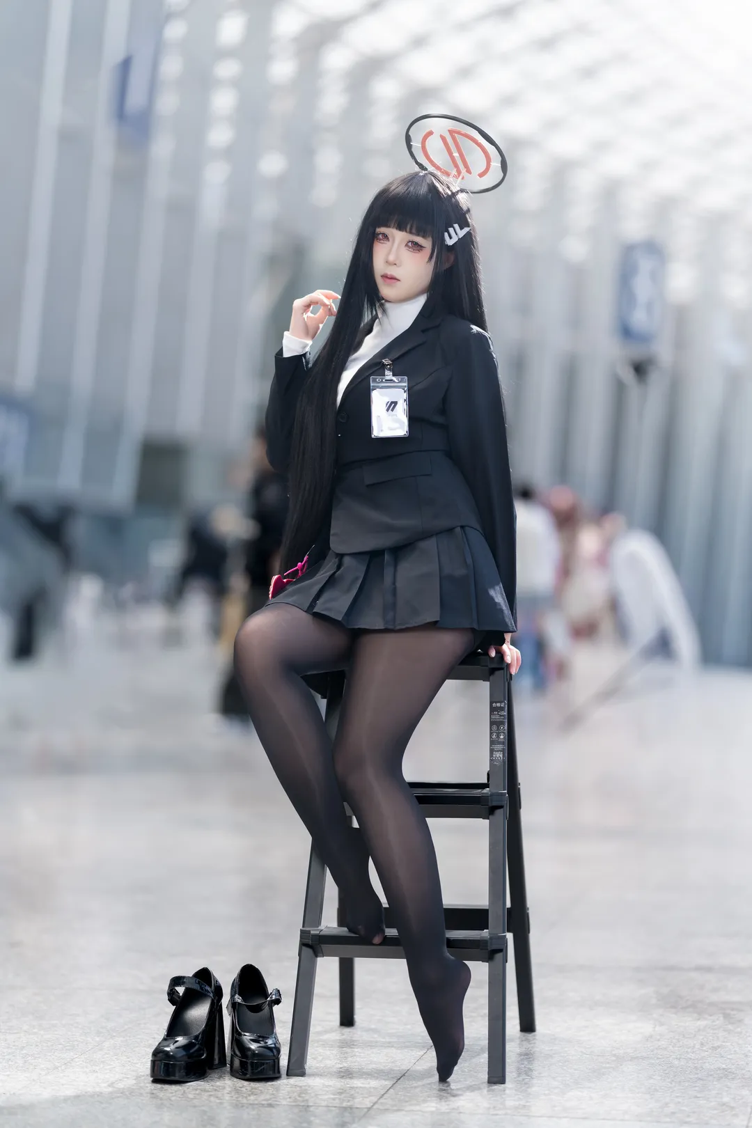 cosplay, Anime-style photography, Blue Archive, Convention photos, Tsukatsuki Rio cosplay