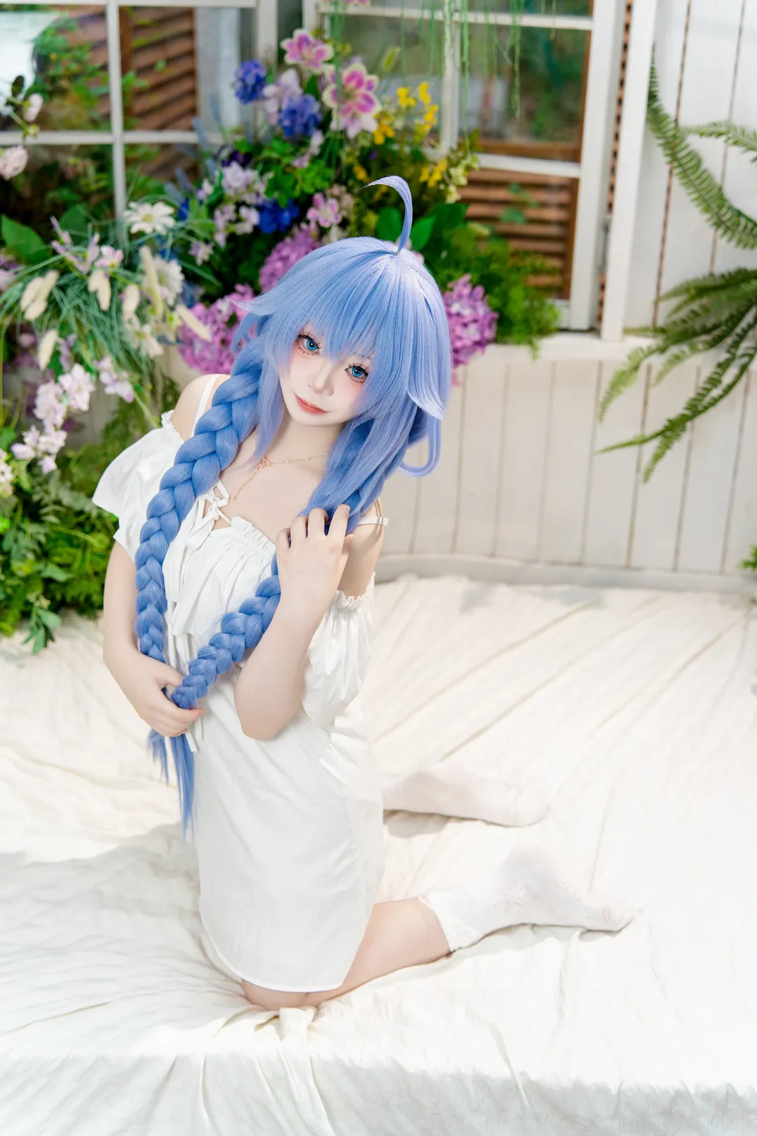 二次元摄影, cosplay正片, 洛琪希cos, 无职转生, 萌系穿搭 - 第4张