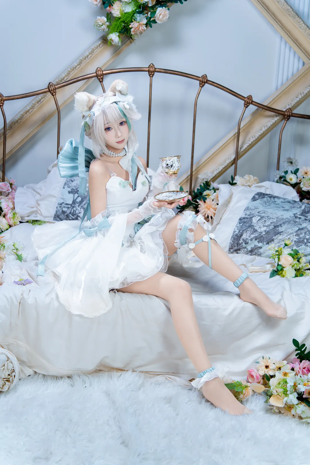 原神, 二次元摄影, 琳妮特cos, cos正片, 花房写真 - 第1张