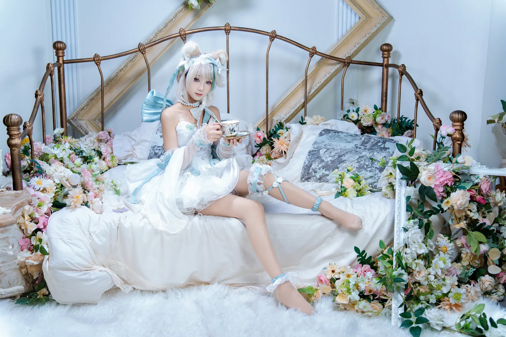 原神, 二次元摄影, 琳妮特cos, cos正片, 花房写真 - 第2张