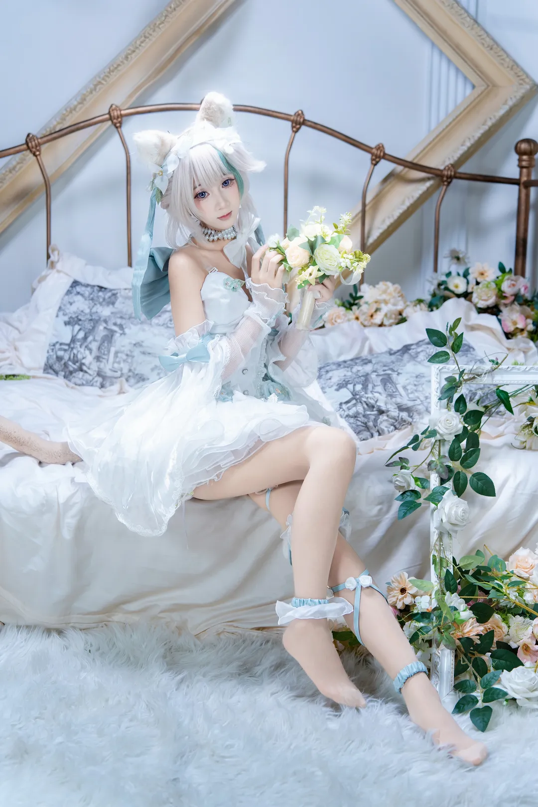 原神, 二次元摄影, 琳妮特cos, cos正片, 花房写真 - 第4张