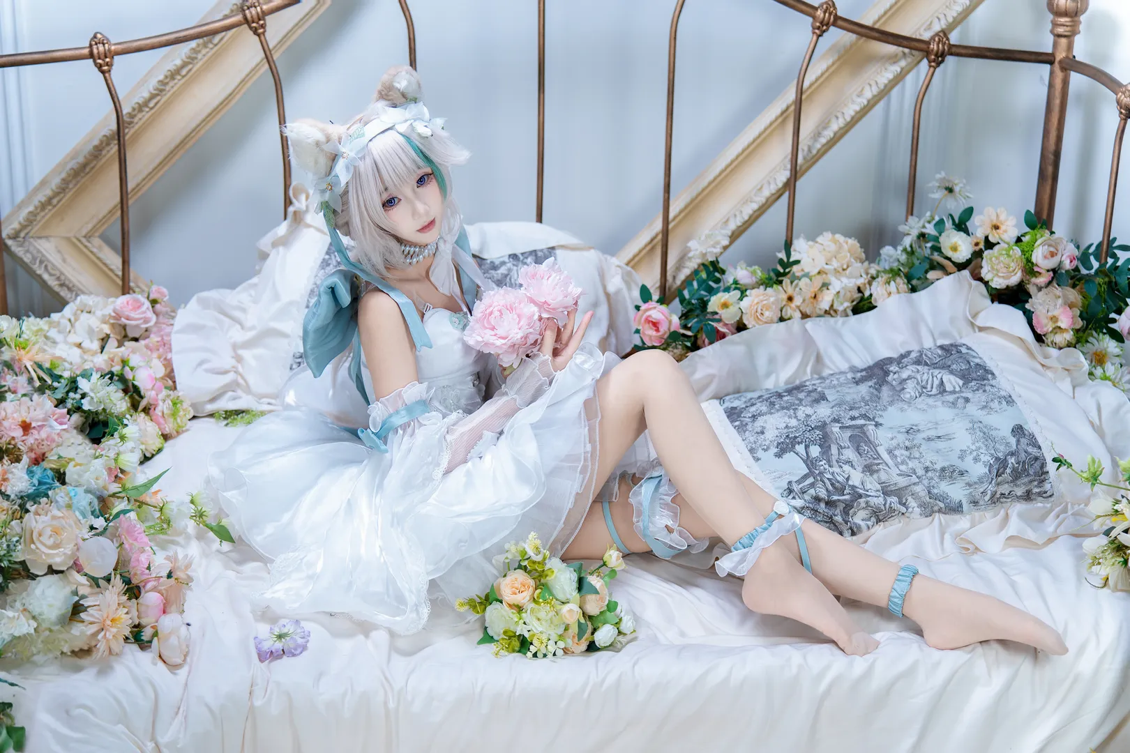 原神, 二次元摄影, 琳妮特cos, cos正片, 花房写真 - 第5张