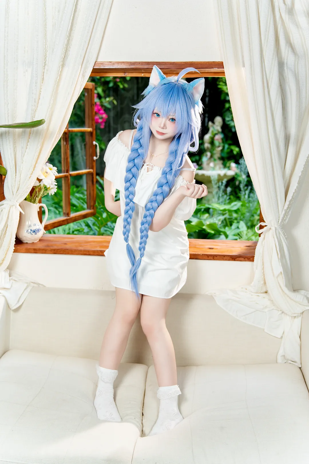 cosplay, 睡衣, 洛琪希cos, 无职转生, 水魔法 - 第4张