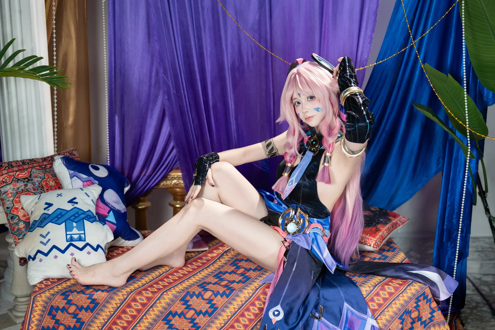 原神, 二次元撮影, シトラリ コスプレ, スタジオ撮影, コスプレ写真 - 2枚目