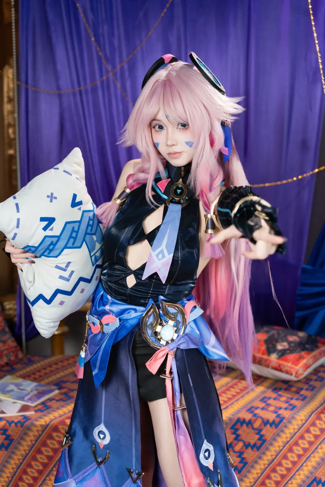 原神, 二次元撮影, シトラリ コスプレ, スタジオ撮影, コスプレ写真 - 4枚目
