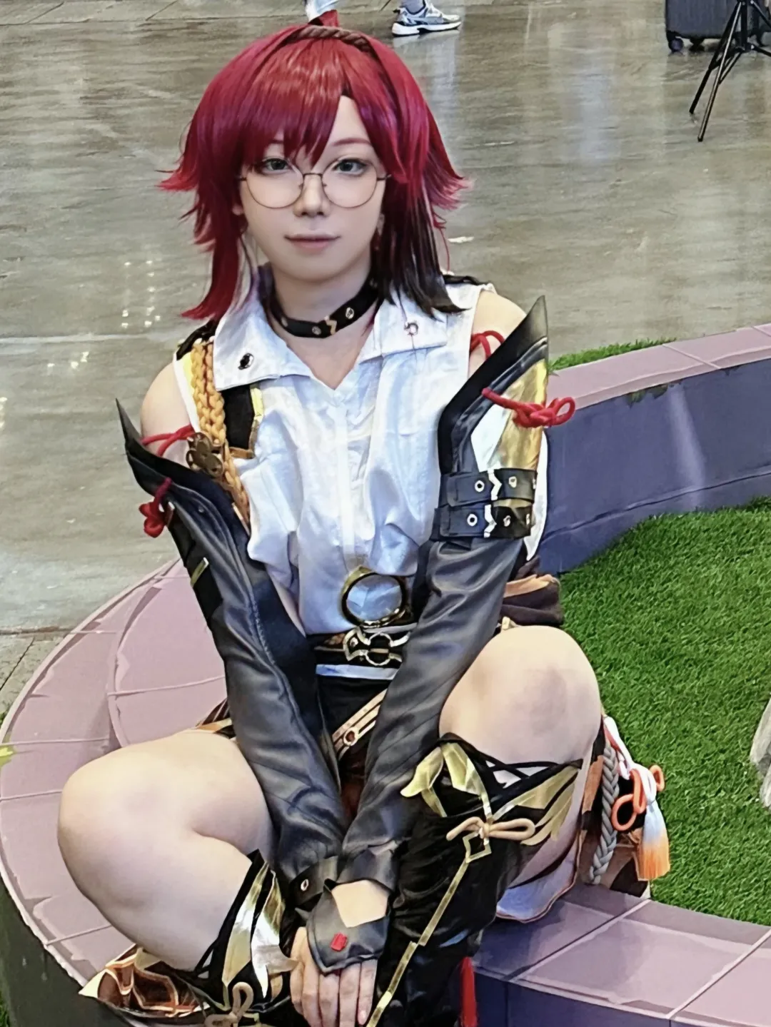 原神, cosplay分享, 漫展隨拍, 鹿野苑平藏cos, 風系少年