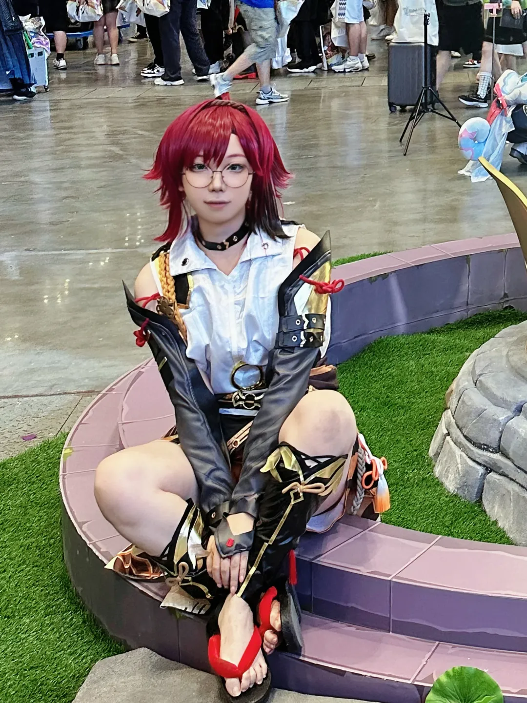原神, cosplay分享, 漫展随拍, 鹿野苑平藏cos, 风系少年 - 第2张