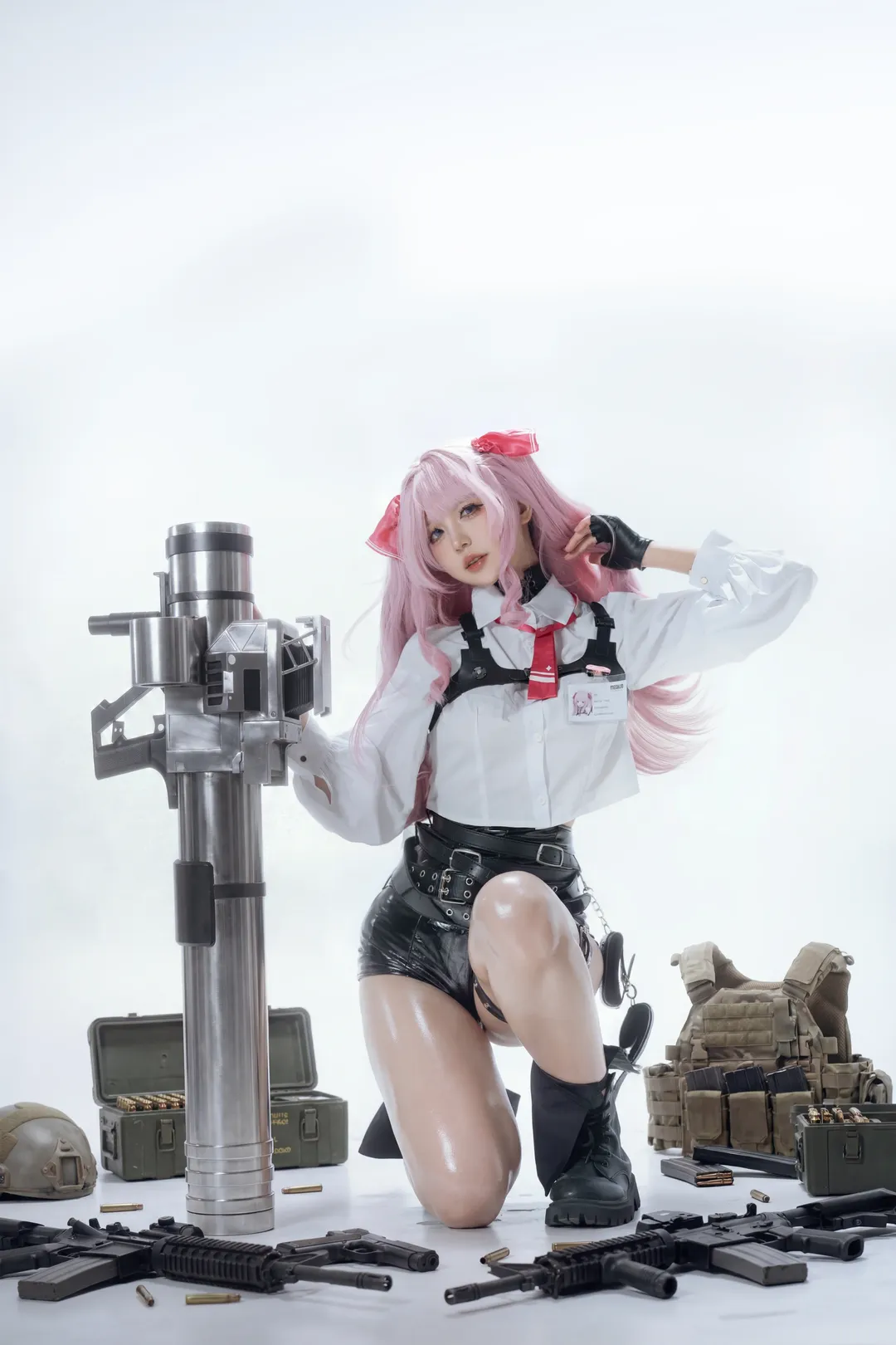 胜利女神Nikke, 战术少女, cosplay写真, 白棚摄影, 尤妮cos