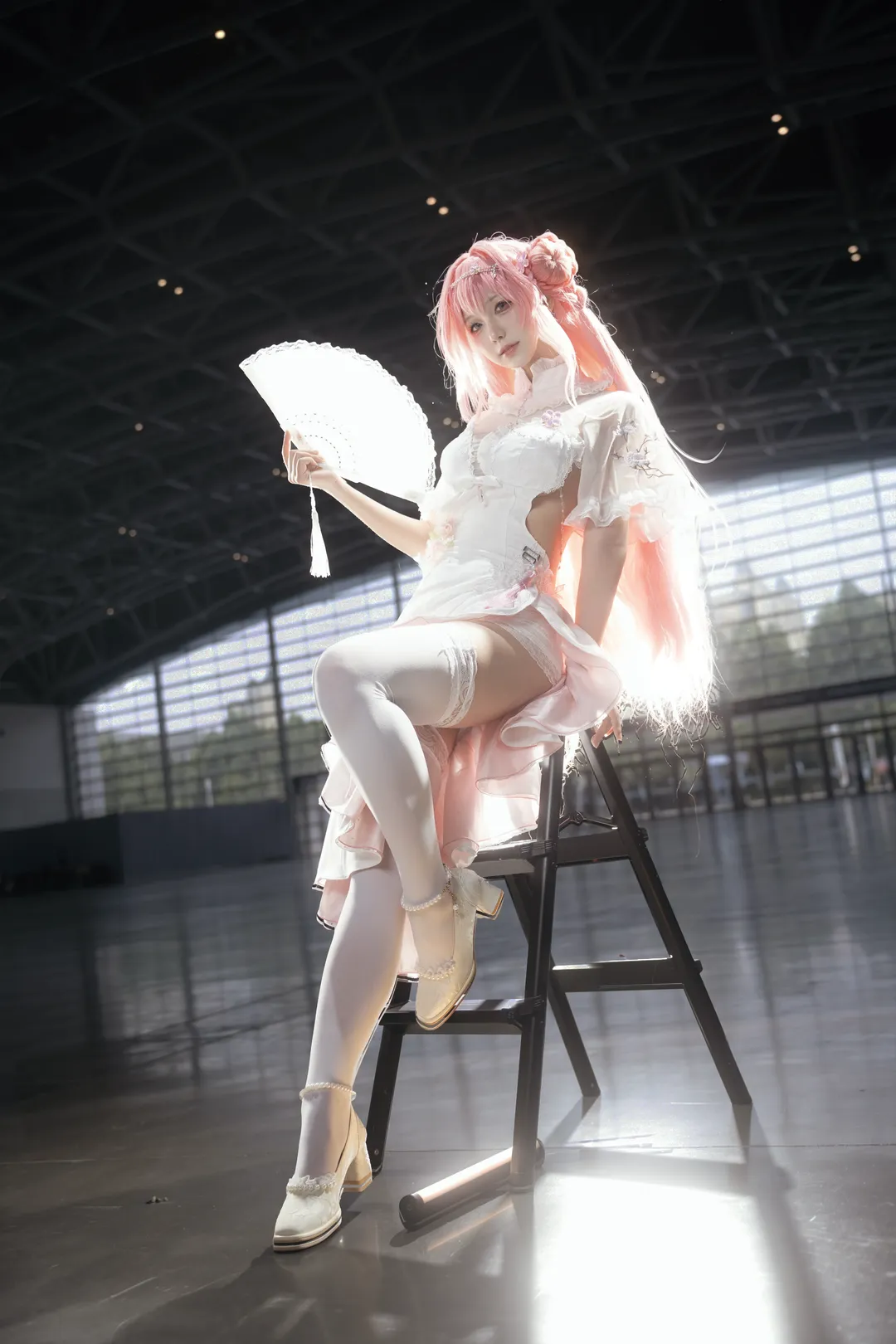 Anime-style photography, Goddess of Victory: Nikke, Cosplay convention photos, Dorothy cosplay, Xi'an Dreamland Anime Expo