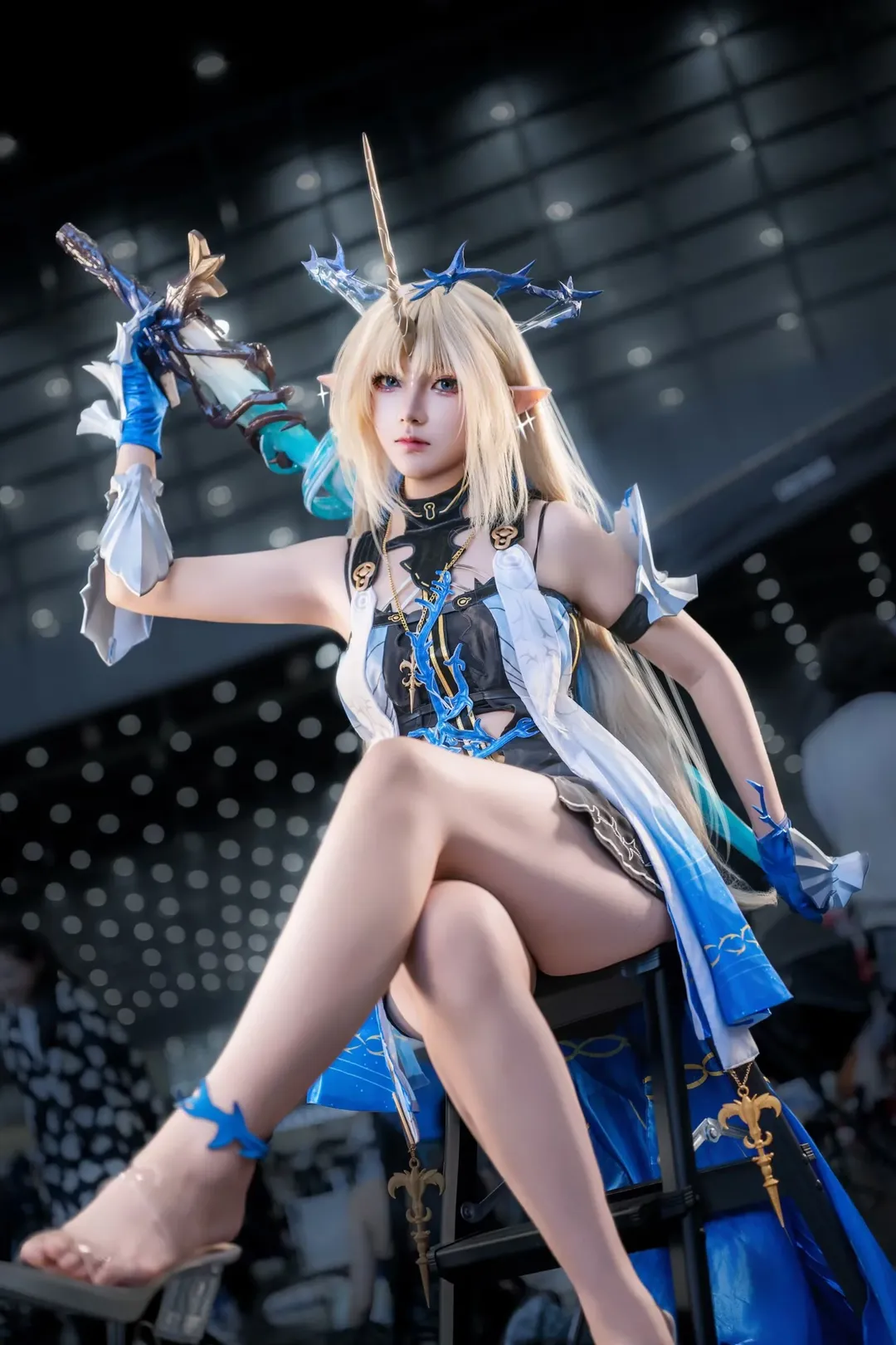 漫展返圖, 菲謝爾cos, 世界盡頭的聖騎士, 奇幻裝扮, 真人cosplay - 第1張