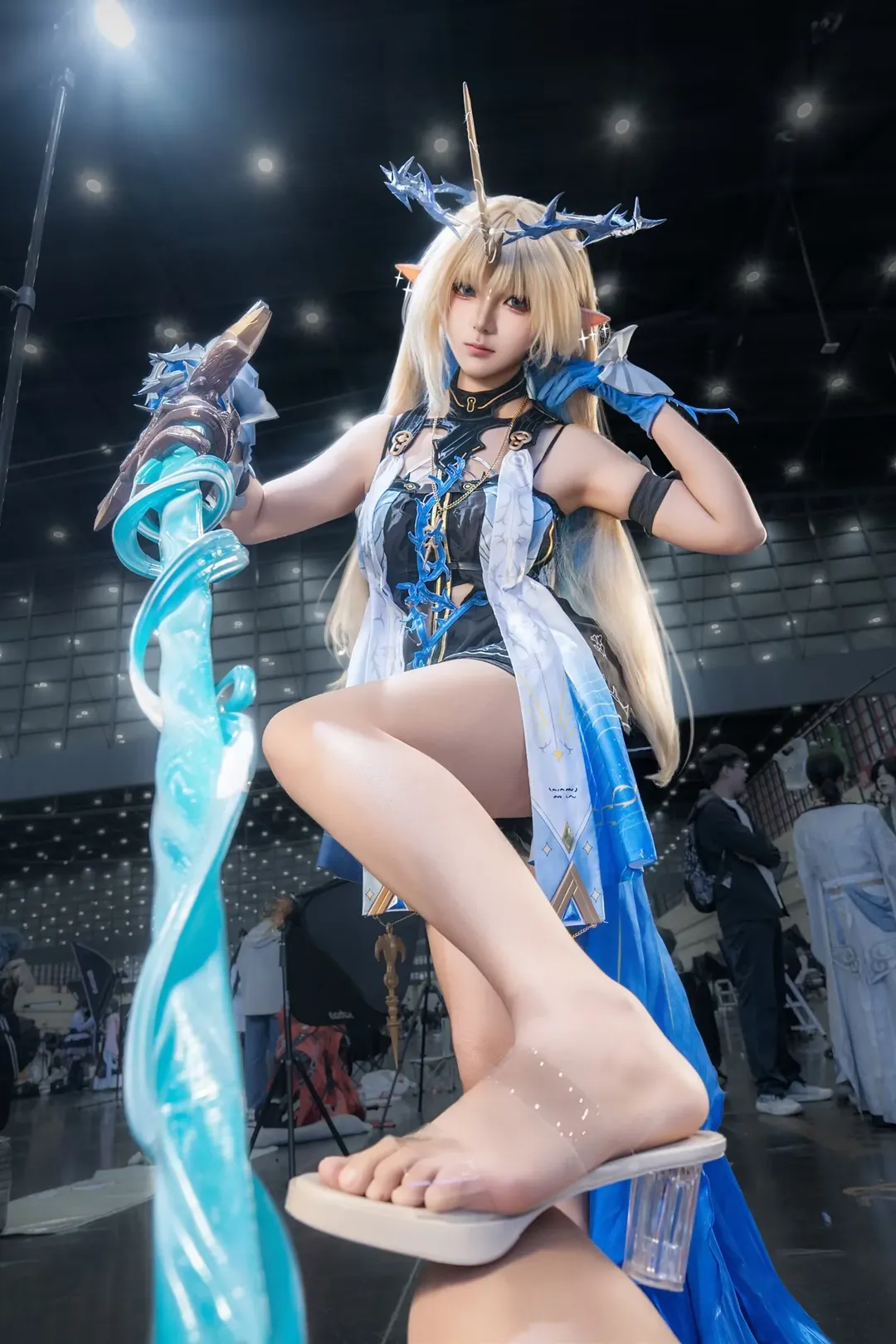 漫展返圖, 菲謝爾cos, 世界盡頭的聖騎士, 奇幻裝扮, 真人cosplay - 第2張