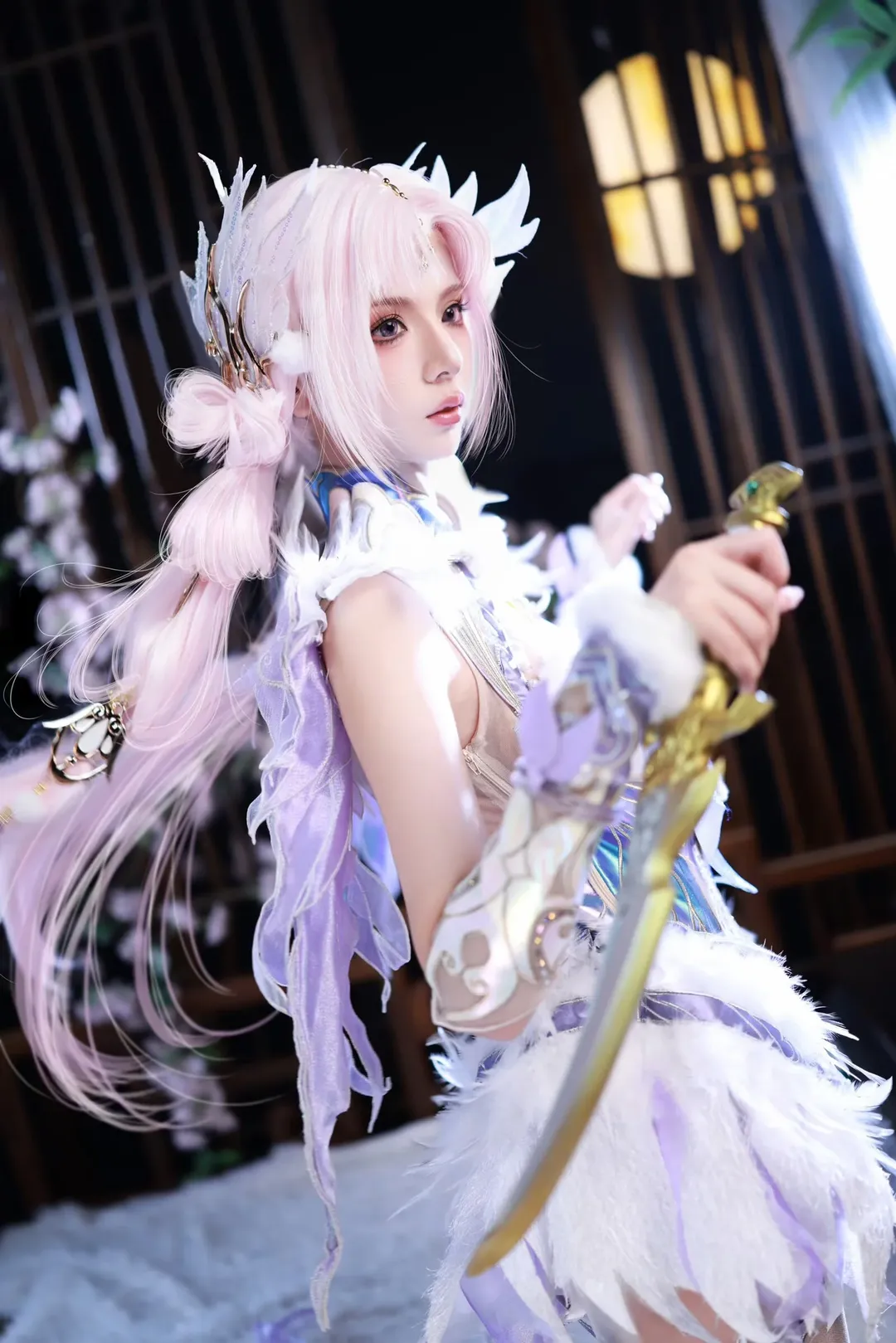 cosplay, 古风摄影, 二次元摄影, 仙侠风, 羽毛装 - 第3张