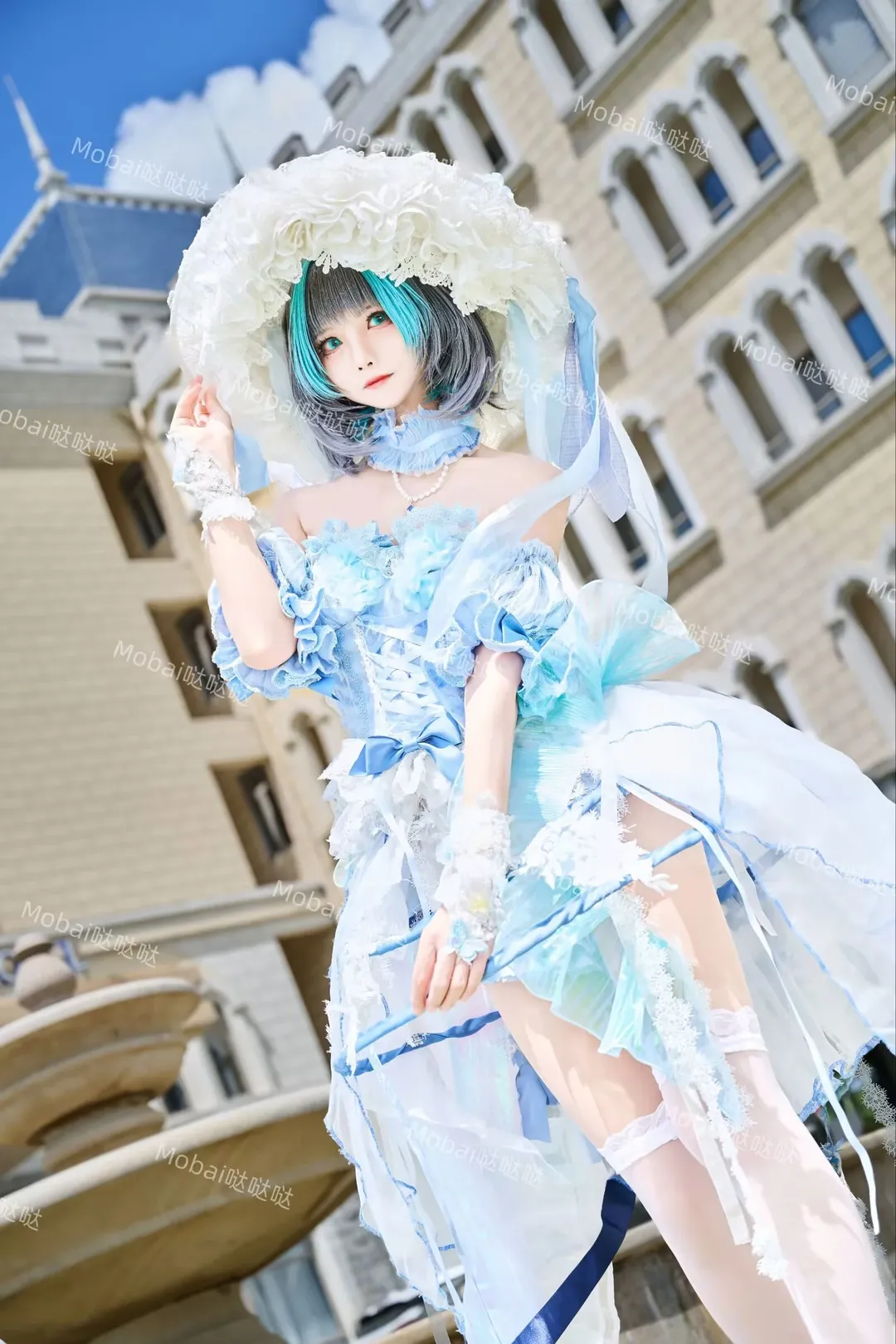 cos后期, 蕾姆cos, 从零开始的异世界, c服展示, 爱丽丝风 - 第3张