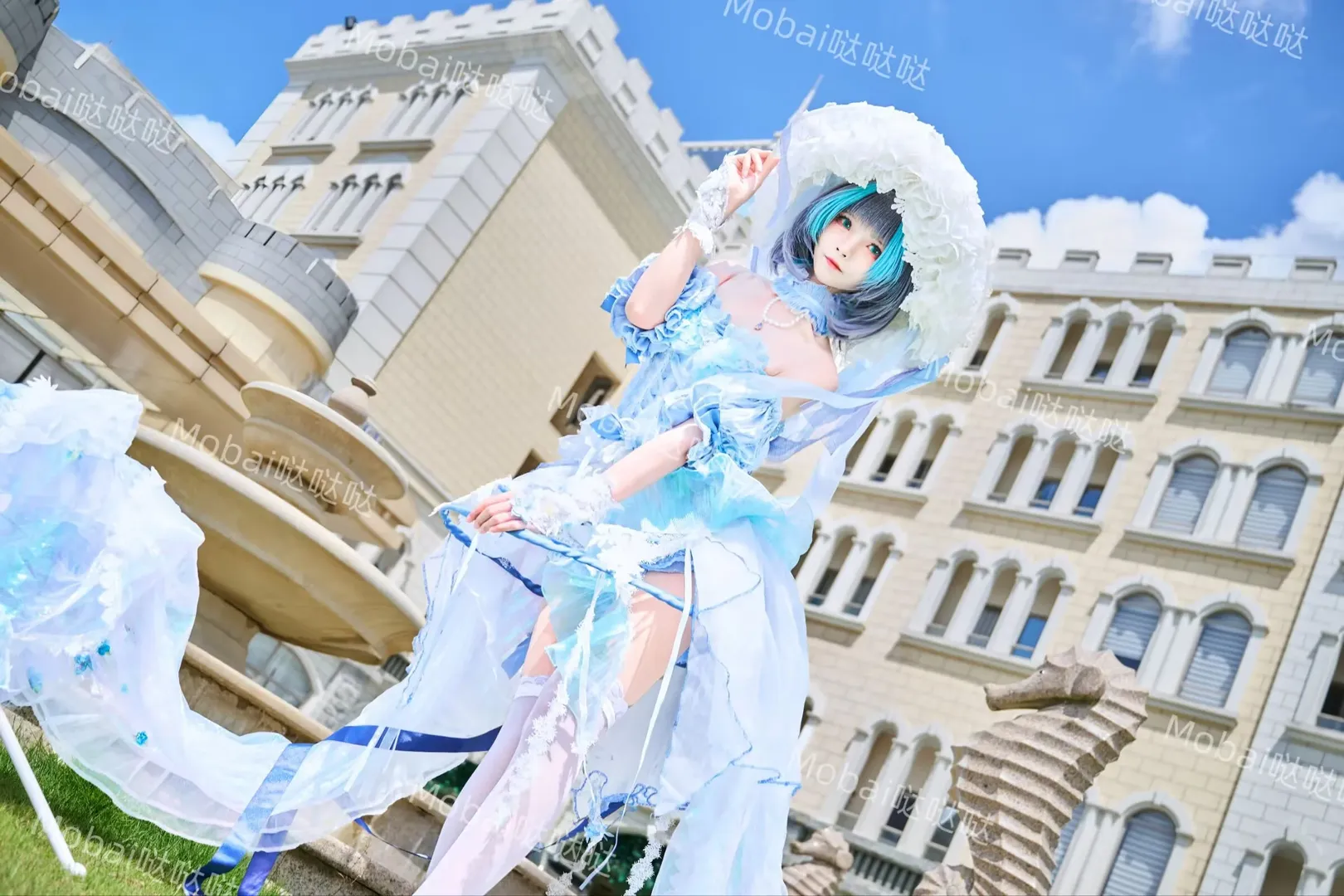 cos后期, 蕾姆cos, 从零开始的异世界, c服展示, 爱丽丝风 - 第4张