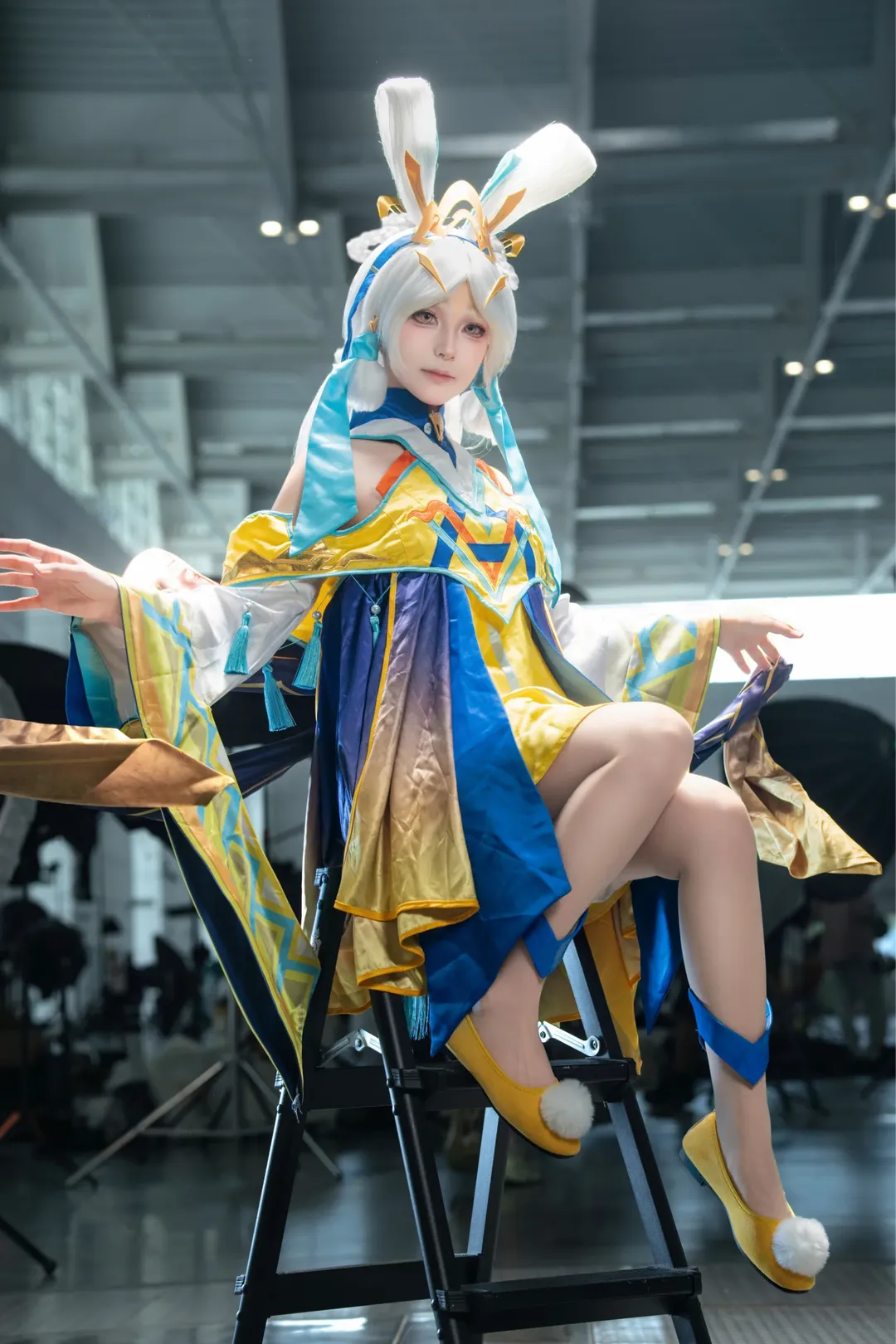 二次元摄影, 漫展cosplay, 兔耳装扮, 仙侠风cos, 漫游摄影 - 第2张