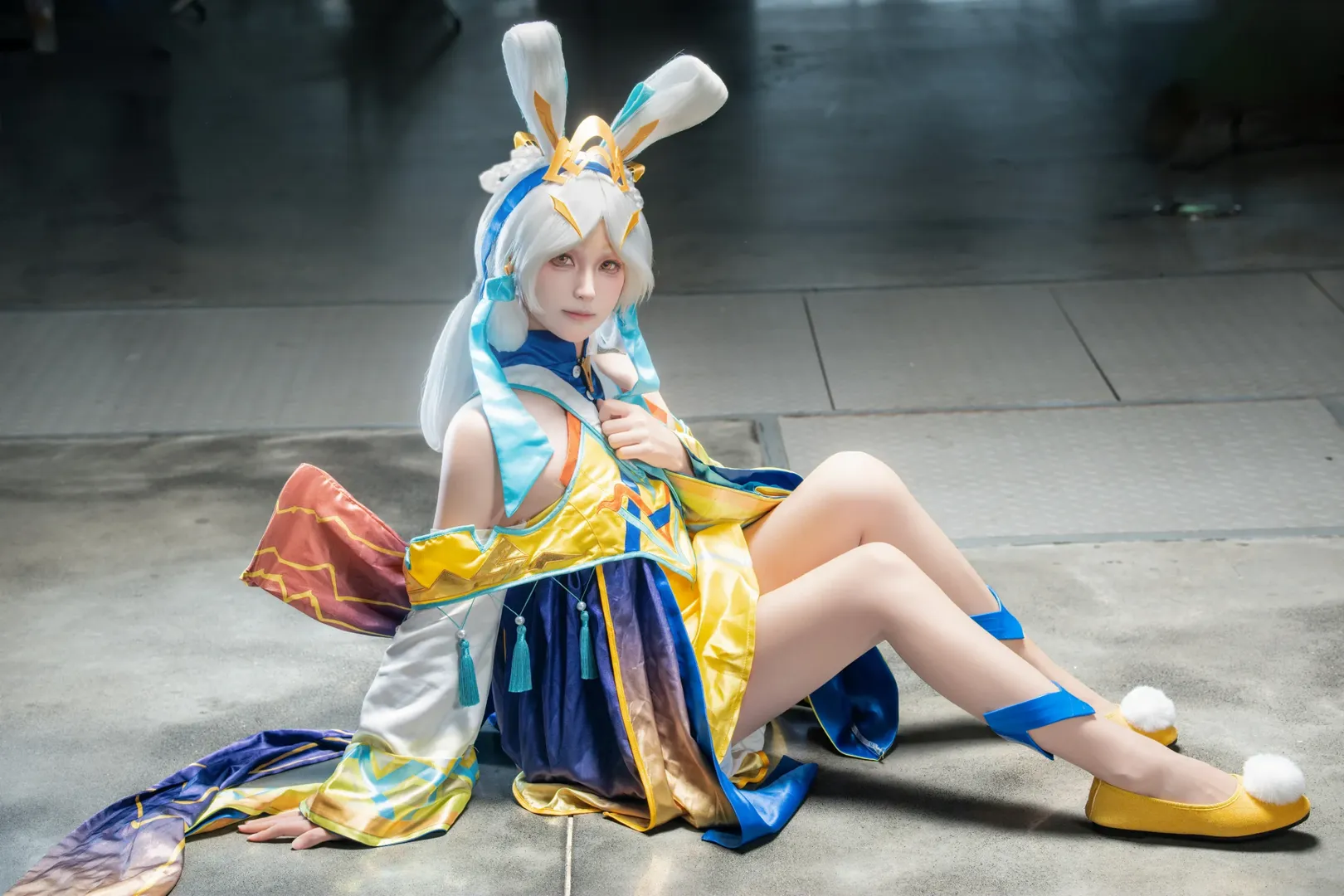 二次元摄影, 漫展cosplay, 兔耳装扮, 仙侠风cos, 漫游摄影 - 第3张