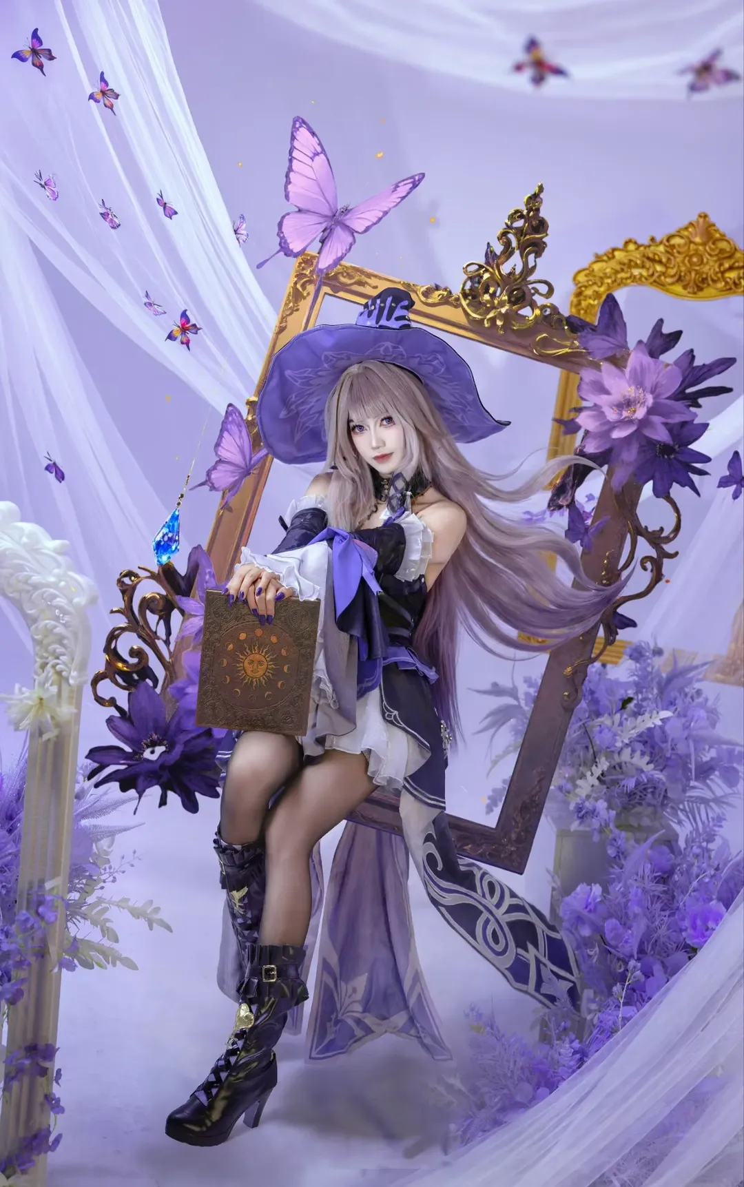 原神, 漫展摄影, 二次元Cosplay, 菲谢尔cos, 梦幻魔法风