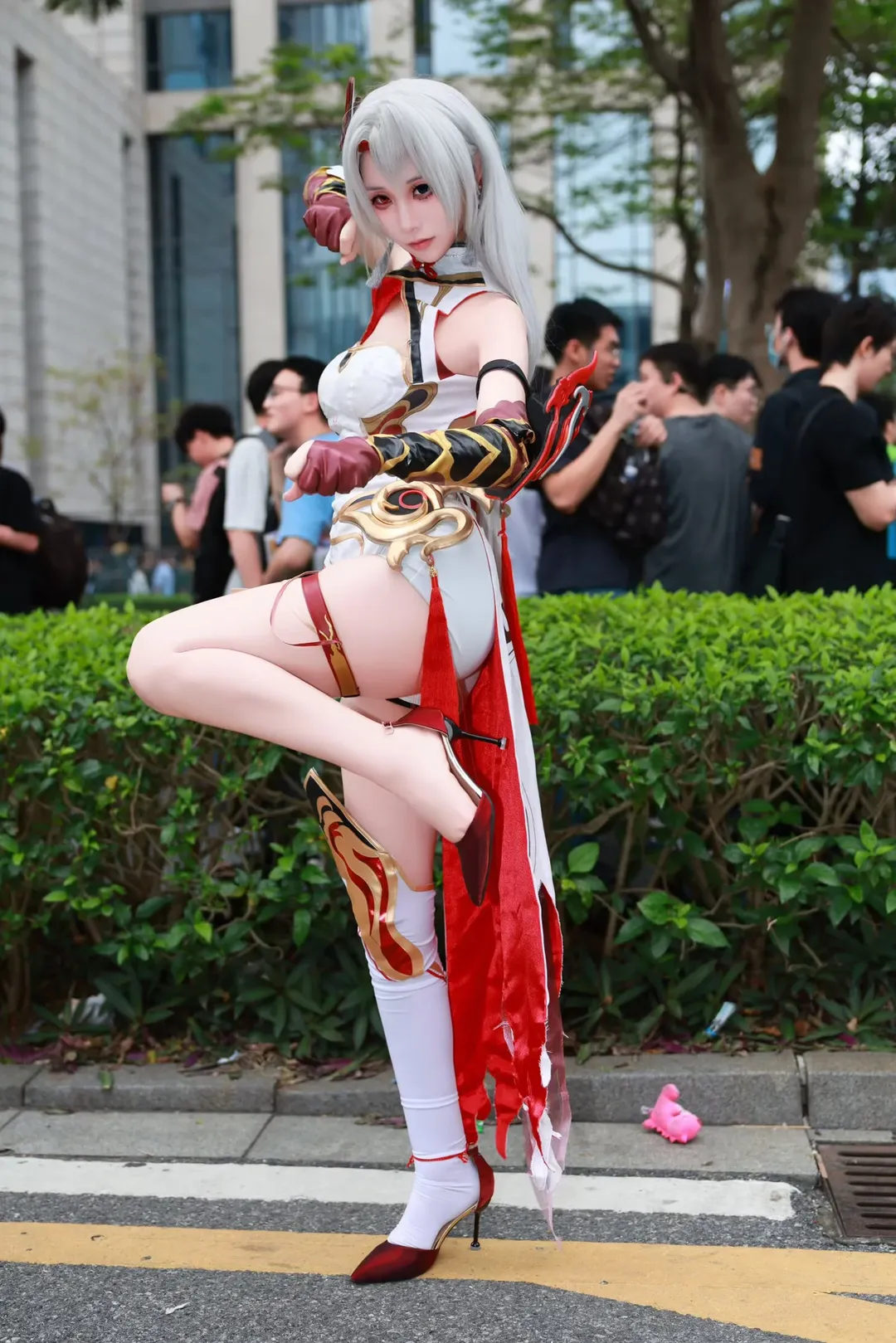 cosplay, 户外摄影, 永劫无间, 宁红夜cos, 战甲穿搭
