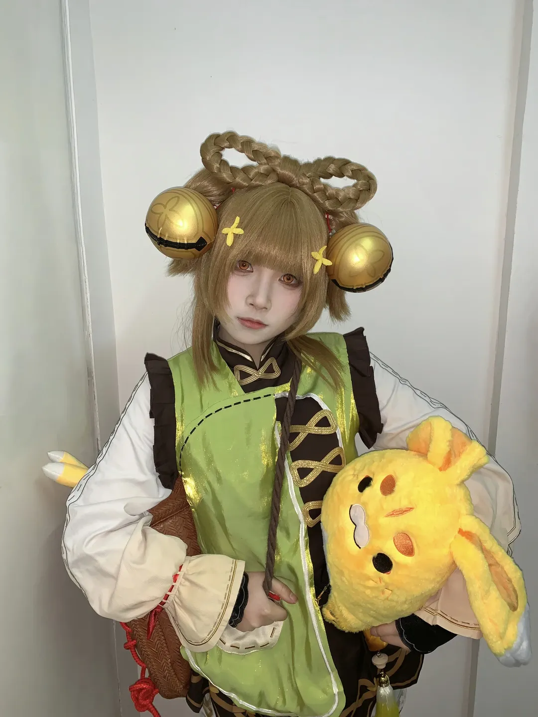 原神, 瑶瑶cos, cosplay日常, 开朗活泼, 萝莉萌妹 - 第1张