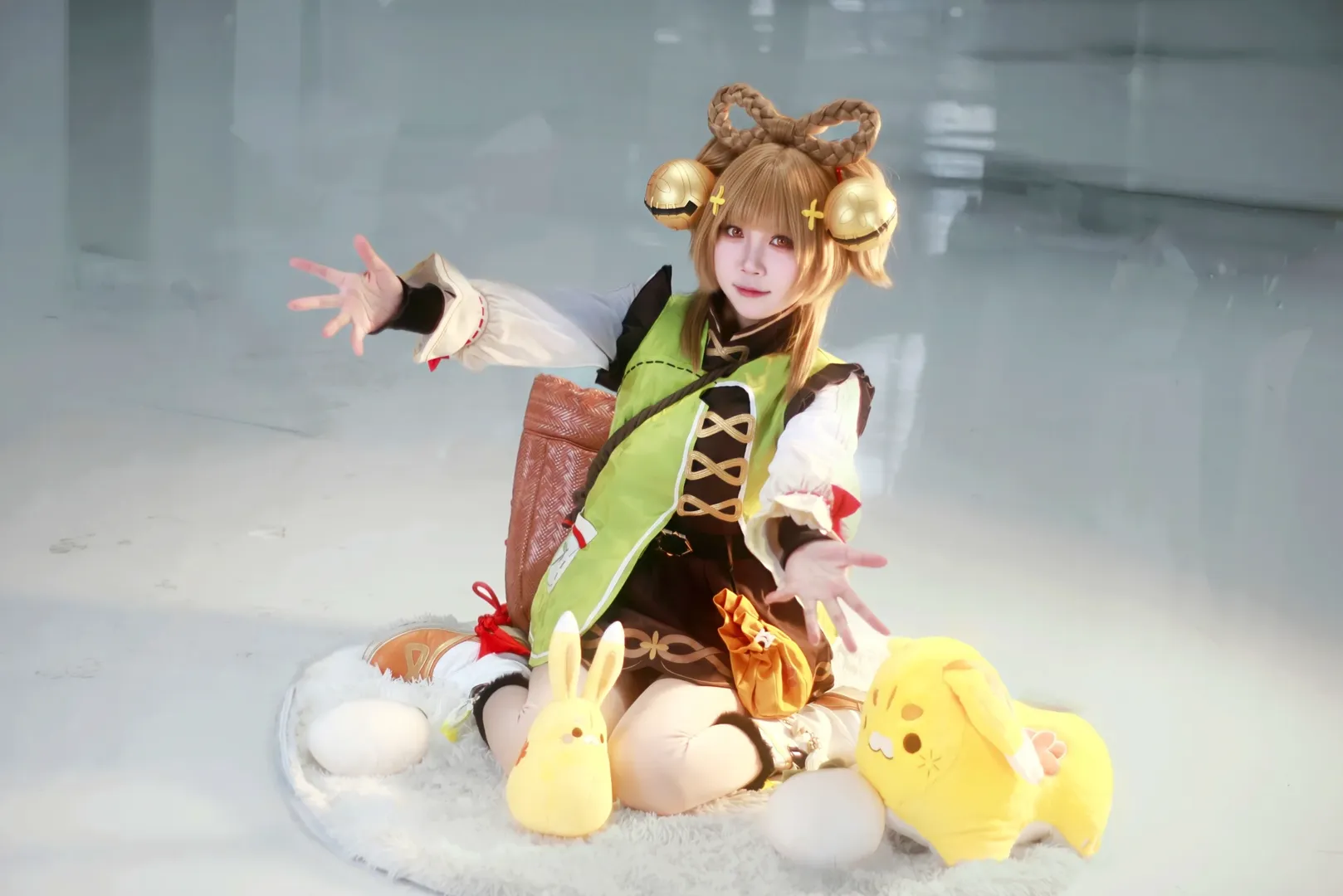 原神, 场照, 瑶瑶cos, 璃月角色, 原神cosplay