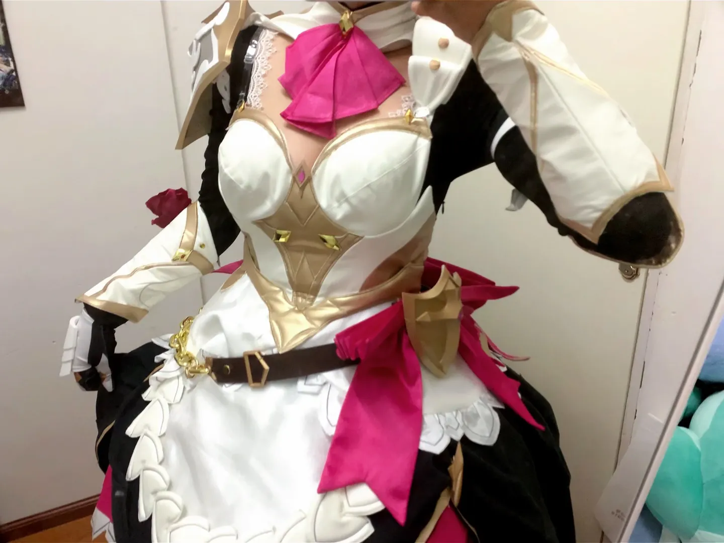 原神, 女仆装, 诺艾尔cos, cos试衣, cosplay穿搭