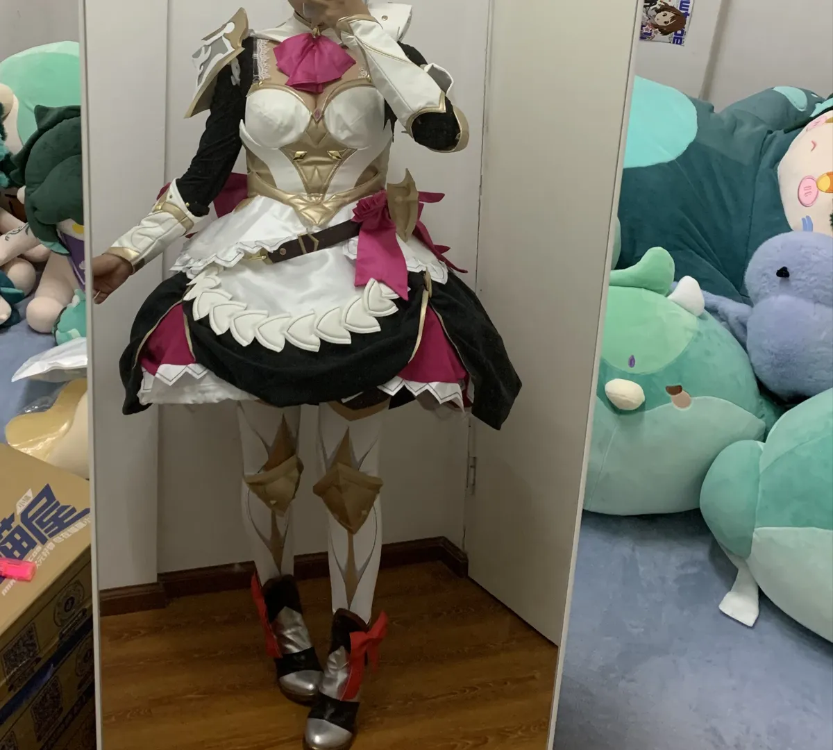 原神, 女仆装, 诺艾尔cos, cos试衣, cosplay穿搭 - 第4张