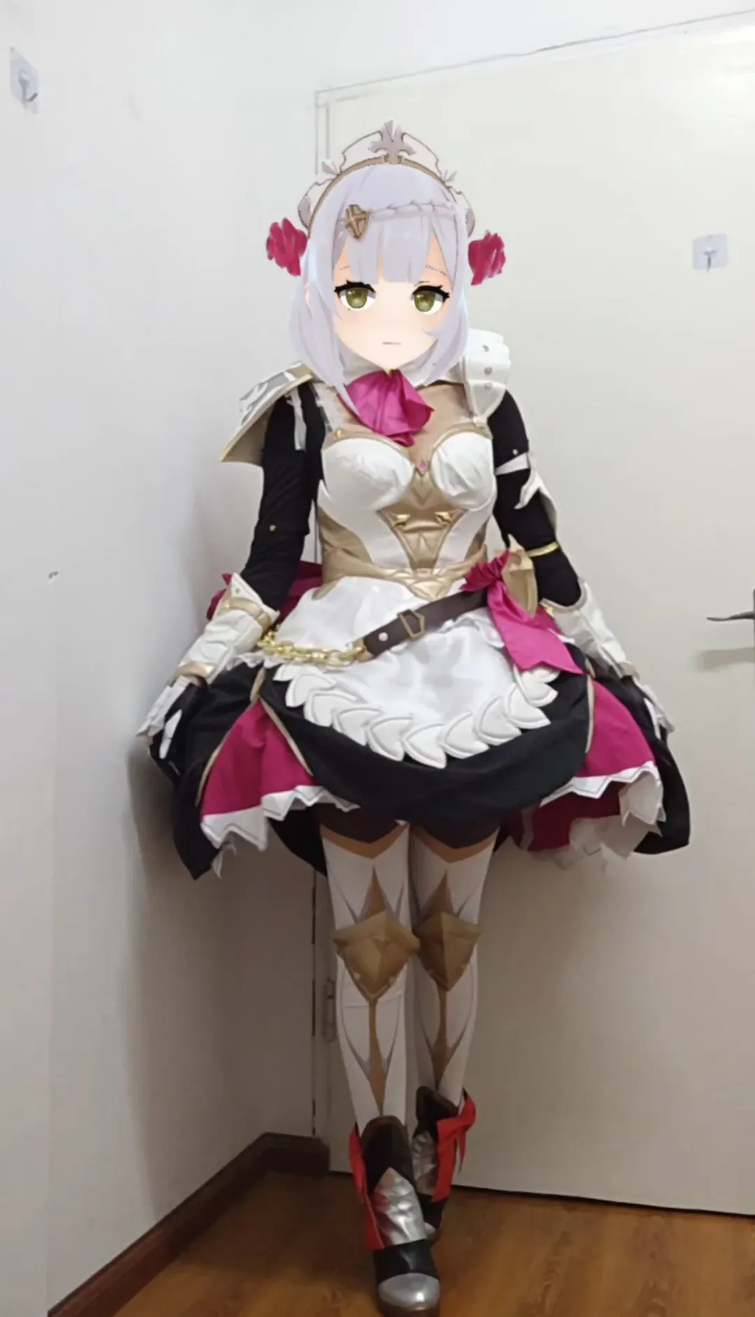 原神, 女仆装, 诺艾尔cos, cos试衣, cosplay穿搭 - 第5张